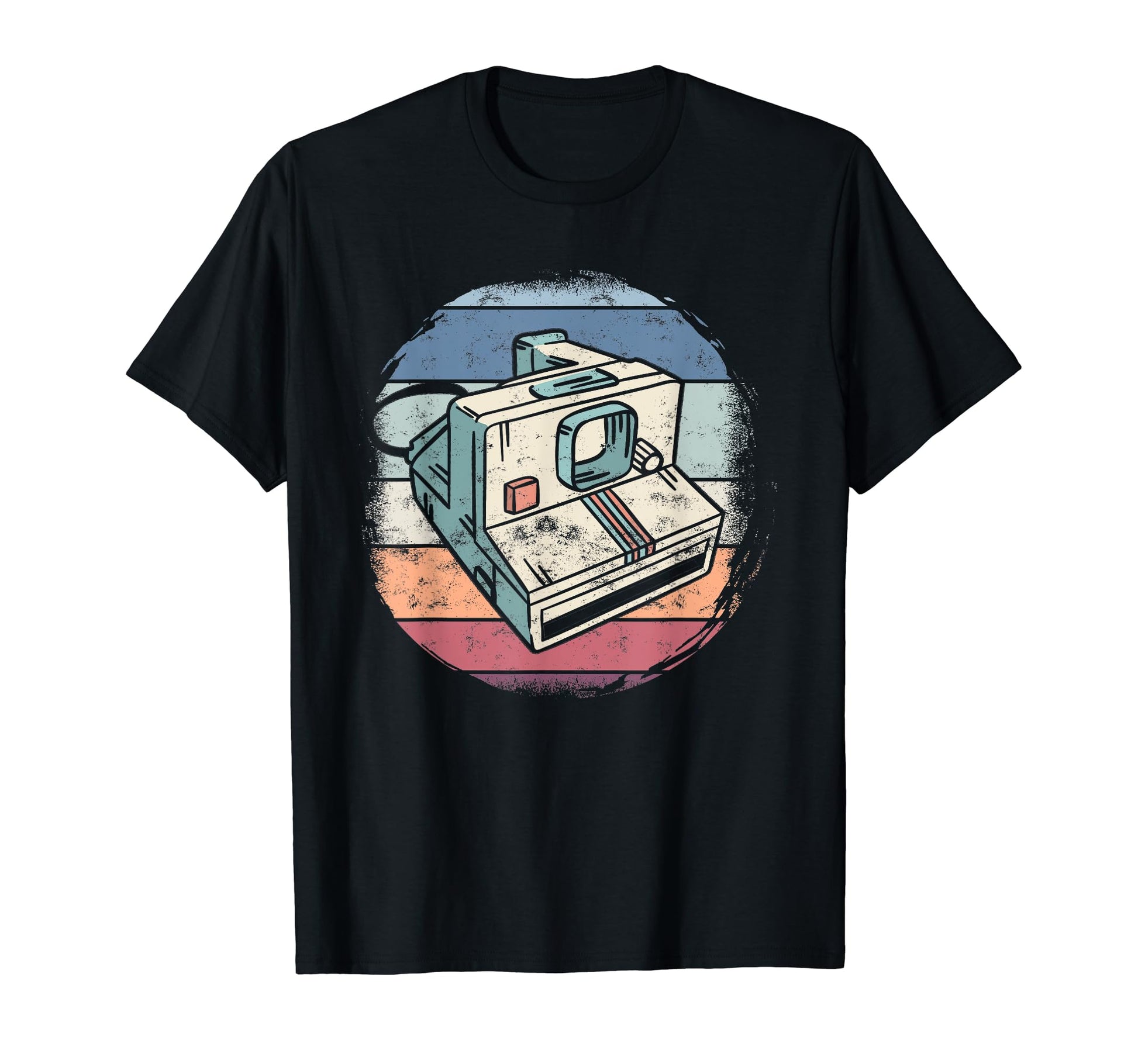 Oldschool Camera 80S 90S T-Shirt - Graphic Print Unisex - T-Shirt, Sweatshirt, Hoodie