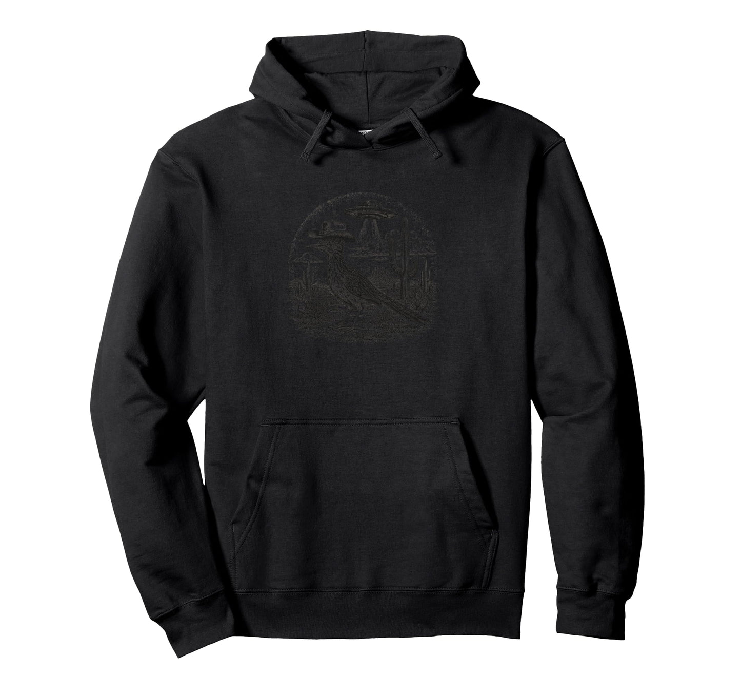 Alien Cowboy Bird Desert Ufo Western Hoodie - Aesthetic Graphic Unisex - T-Shirt, Sweatshirt, Hoodie