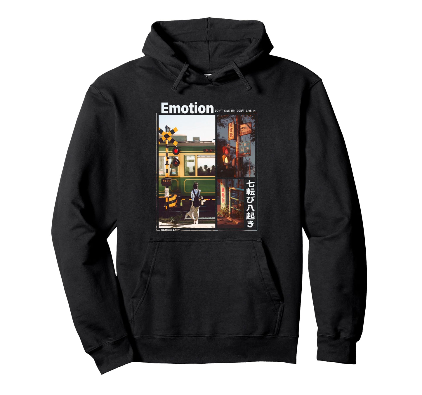 Japanese Train Aesthetic Hoodie - Casual Everyday Wear Men Women - T-Shirt, Sweatshirt, Hoodie