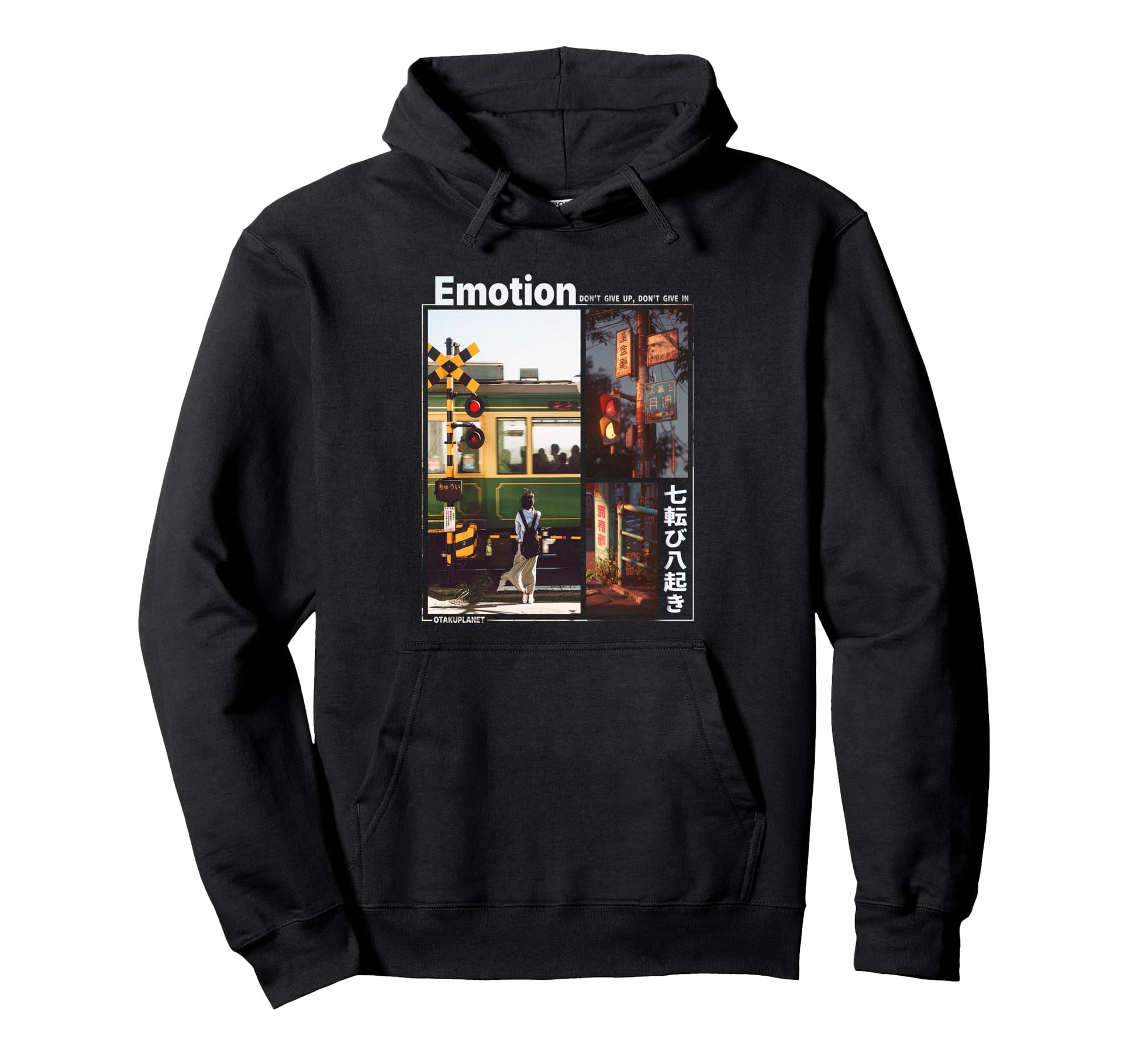 Japanese Train Aesthetic Hoodie - Casual Everyday Wear Men Women - T-Shirt, Sweatshirt, Hoodie