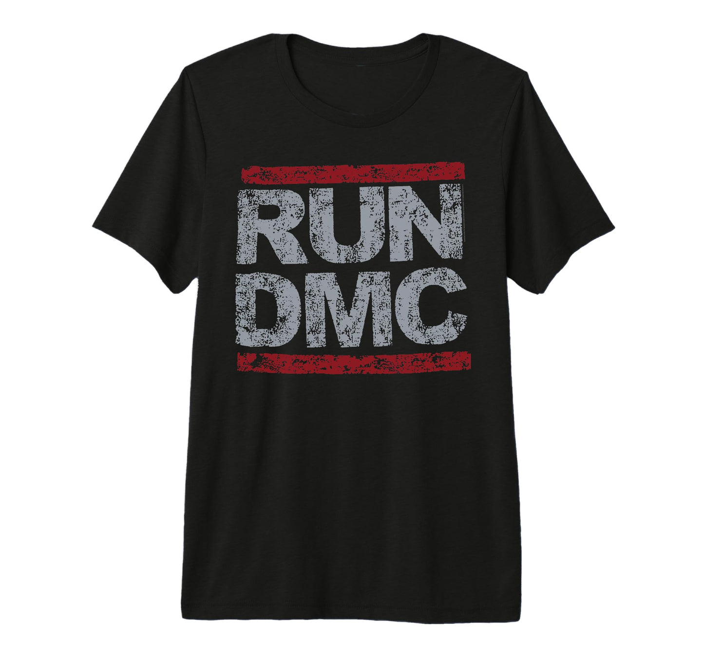 Run Dmc Grunge Logo Tri Blend T-Shirt - Aesthetic Graphic Unisex - T-Shirt, Sweatshirt, Hoodie