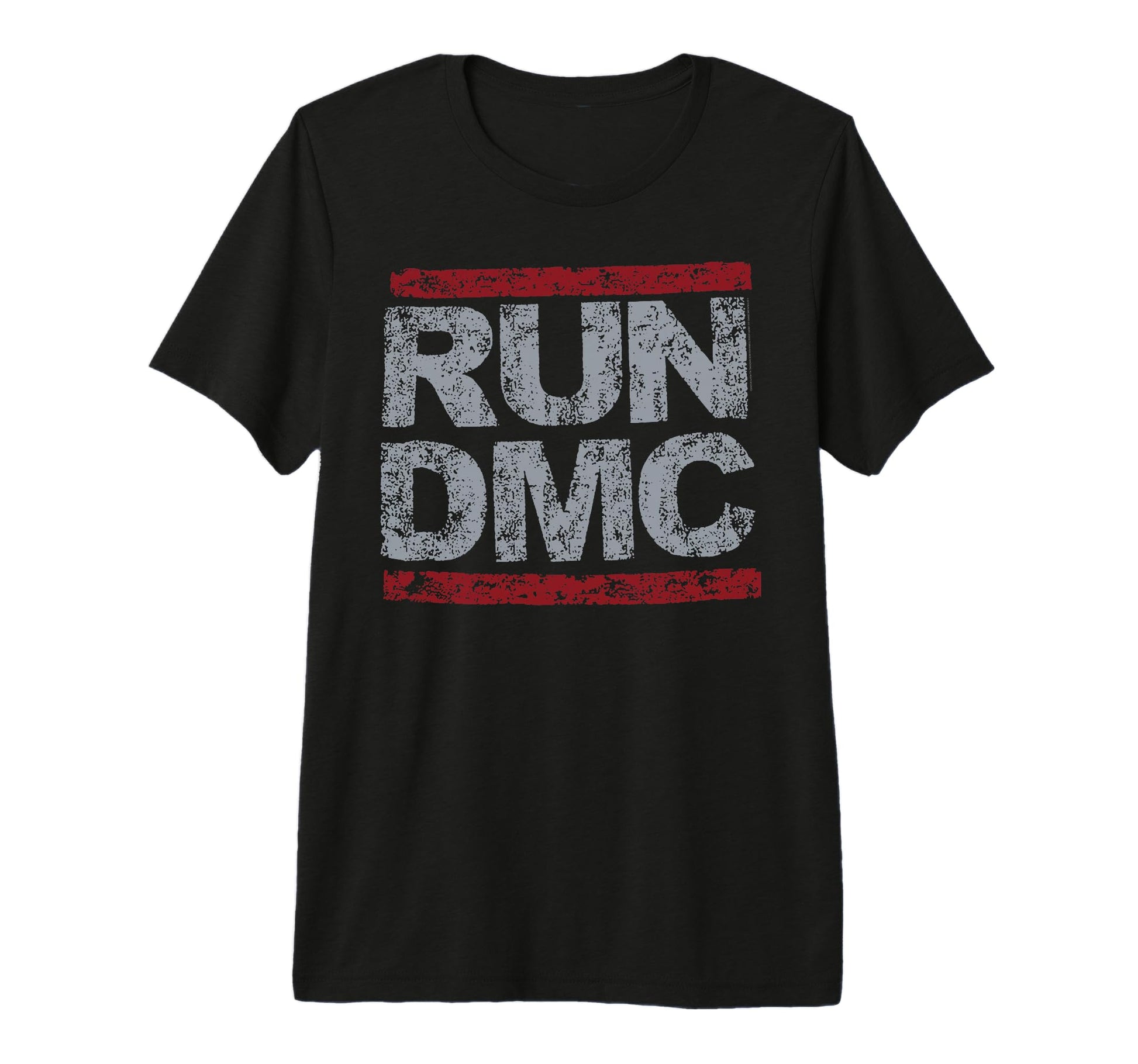 Run Dmc Grunge Logo Tri Blend T-Shirt - Aesthetic Graphic Unisex - T-Shirt, Sweatshirt, Hoodie