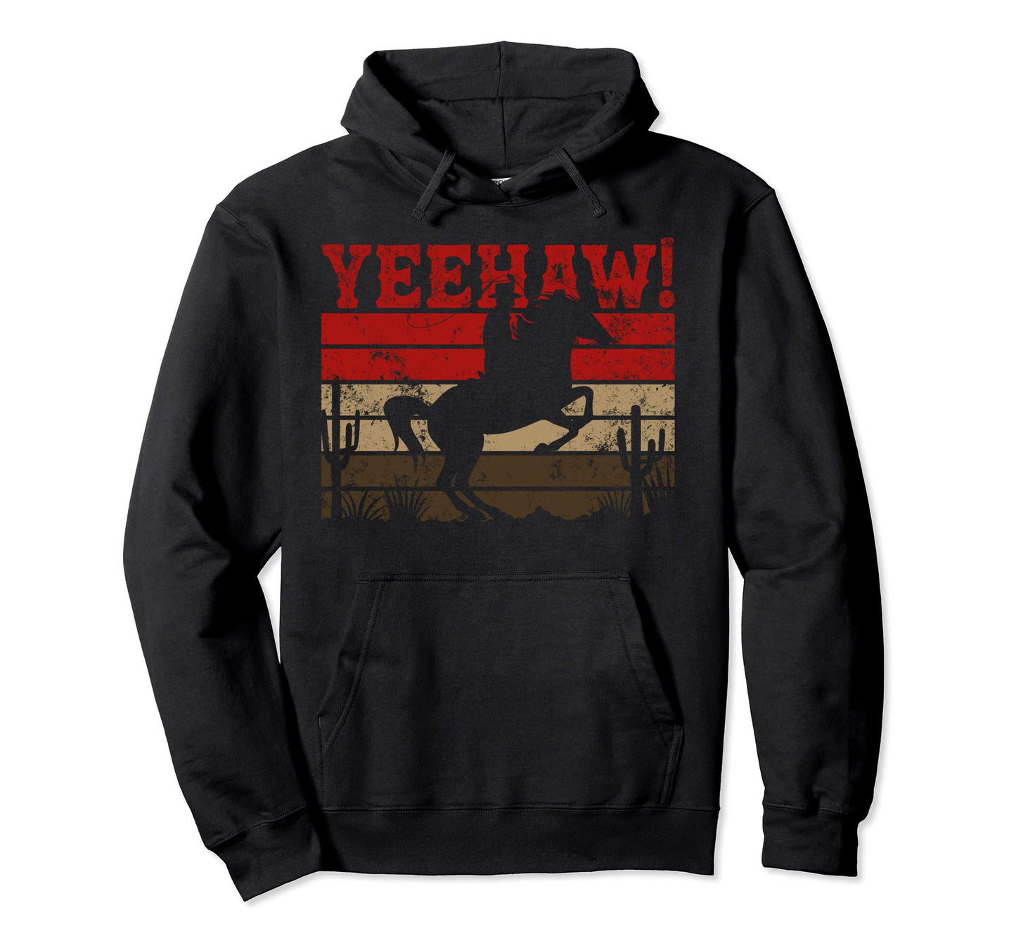 Yeehaw Howdy Cowboy Cowgirl Western Hoodie - Streetwear Style Men Women - T-Shirt, Sweatshirt, Hoodie