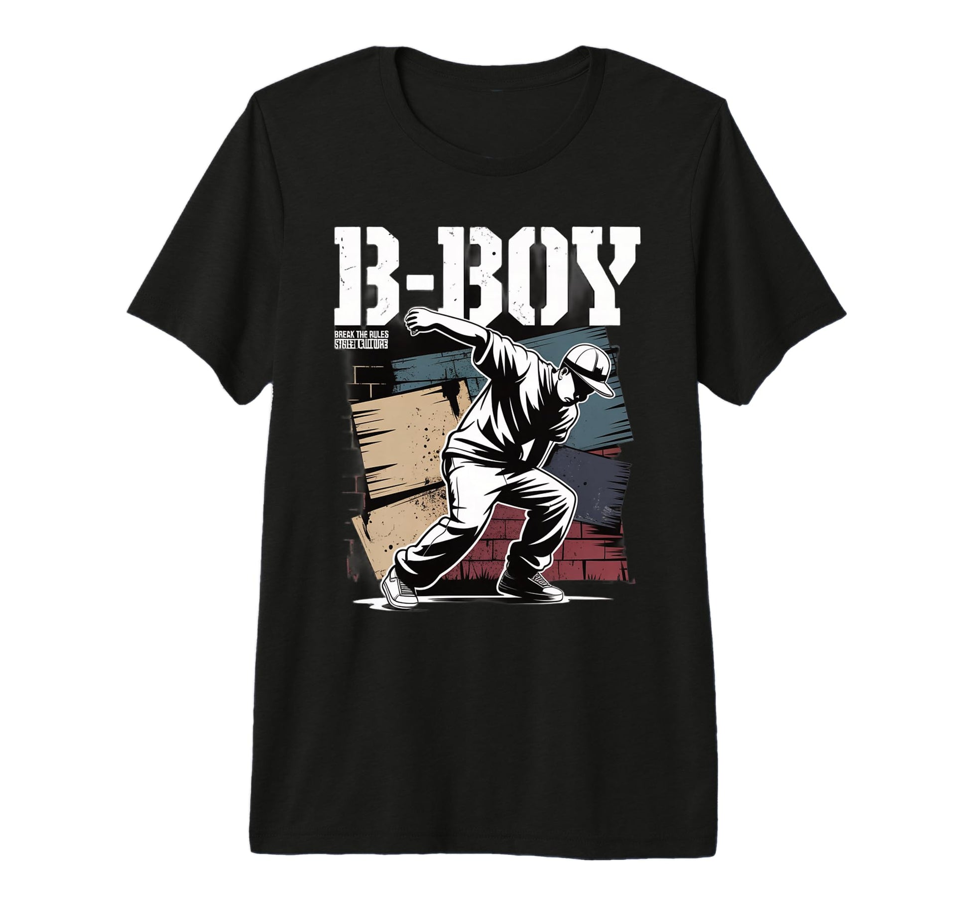 B Street Breakdance Dance Hip Hop T-Shirt - Custom Art Print Men Women - T-Shirt, Sweatshirt, Hoodie