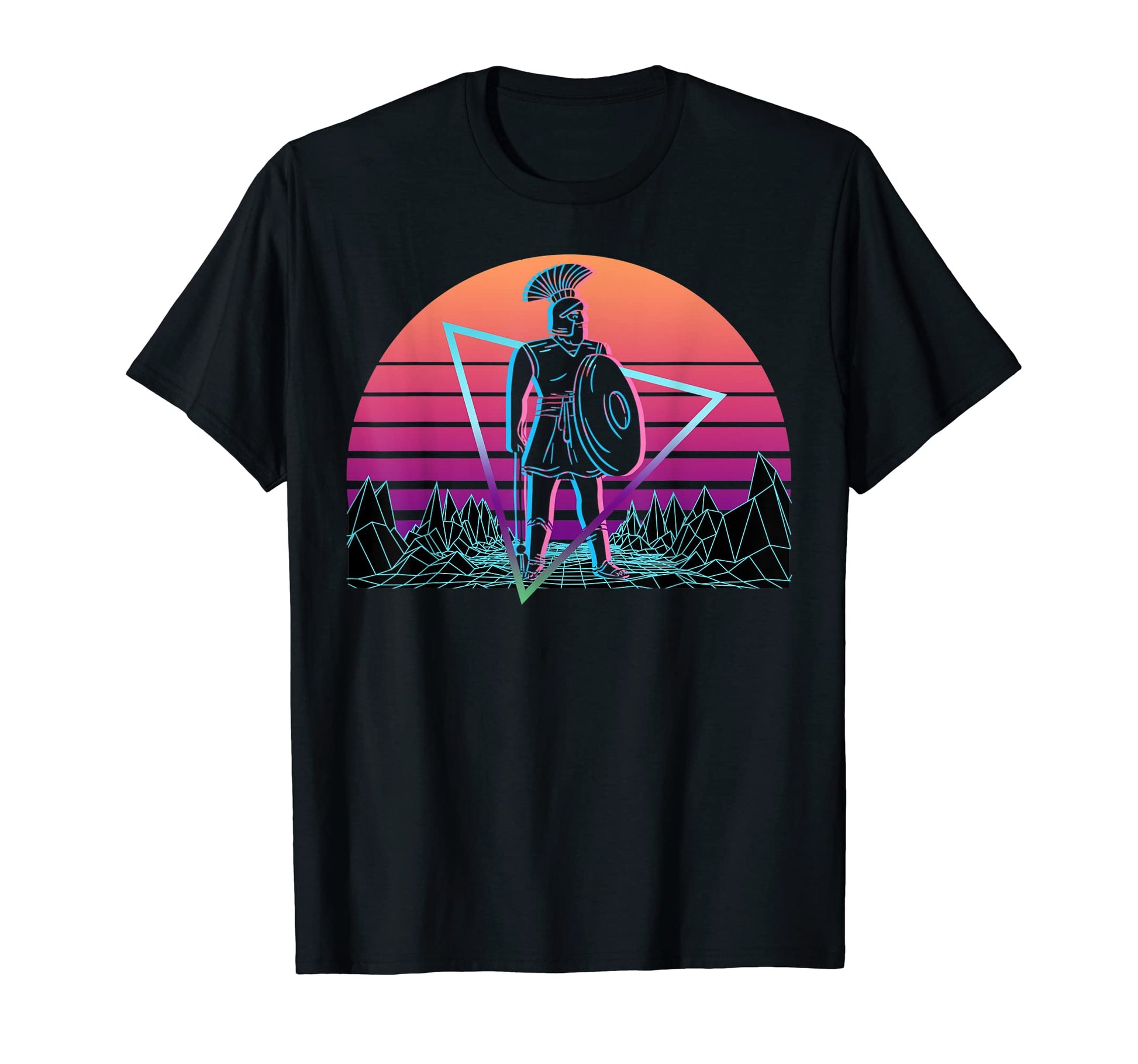 Ares Greek God War Vaporwave Aesthetic T-Shirt - Streetwear Style Unisex - T-Shirt, Sweatshirt, Hoodie