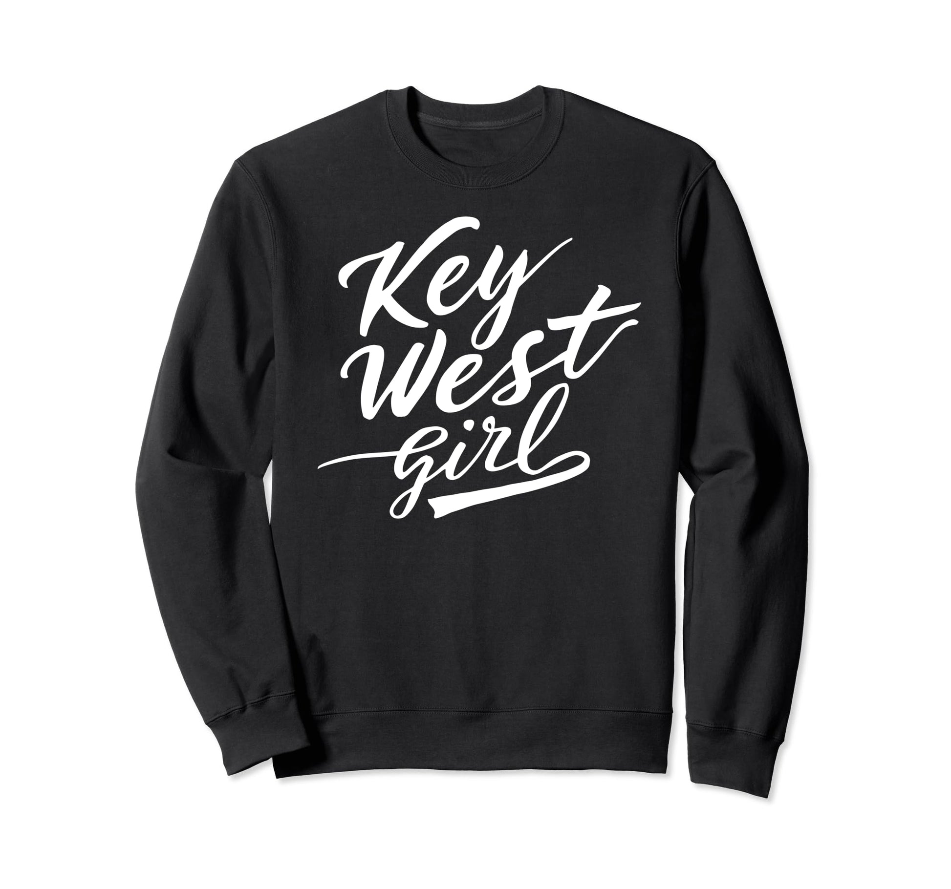 Key West Florida Siesta Beach Sweatshirt - Minimalist Print for Adults - T-Shirt, Sweatshirt, Hoodie