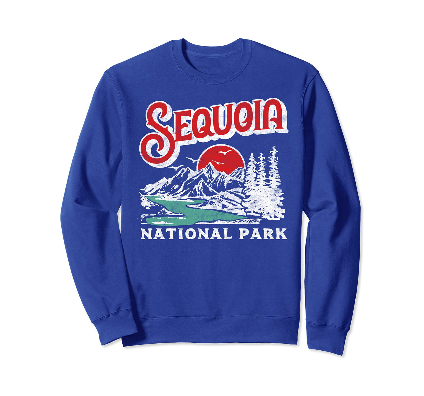 Sequoia National Park 80S California Sweatshirt - Streetwear Style Unisex - T-Shirt, Sweatshirt, Hoodie