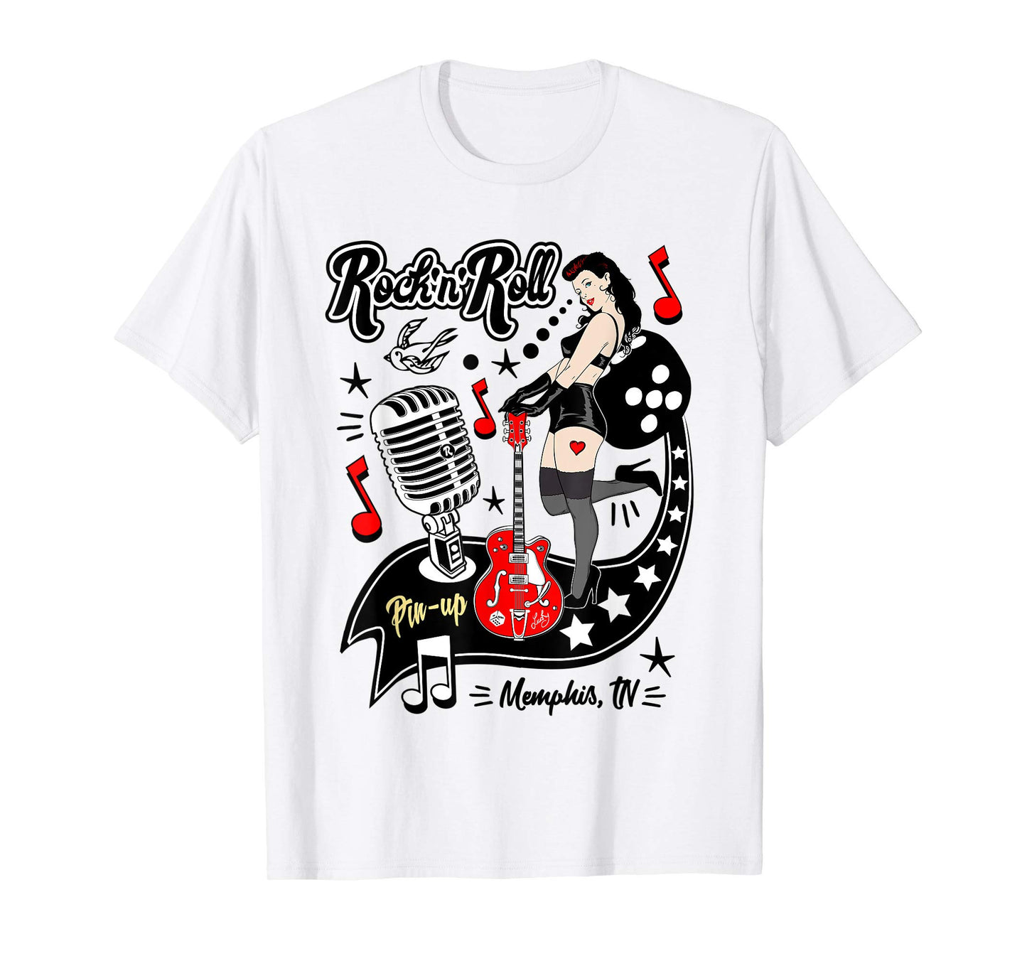 1950S Rockabilly 50S Sock Hop Doo Wop T-Shirt - Fun Novelty Design Unisex - T-Shirt, Sweatshirt, Hoodie