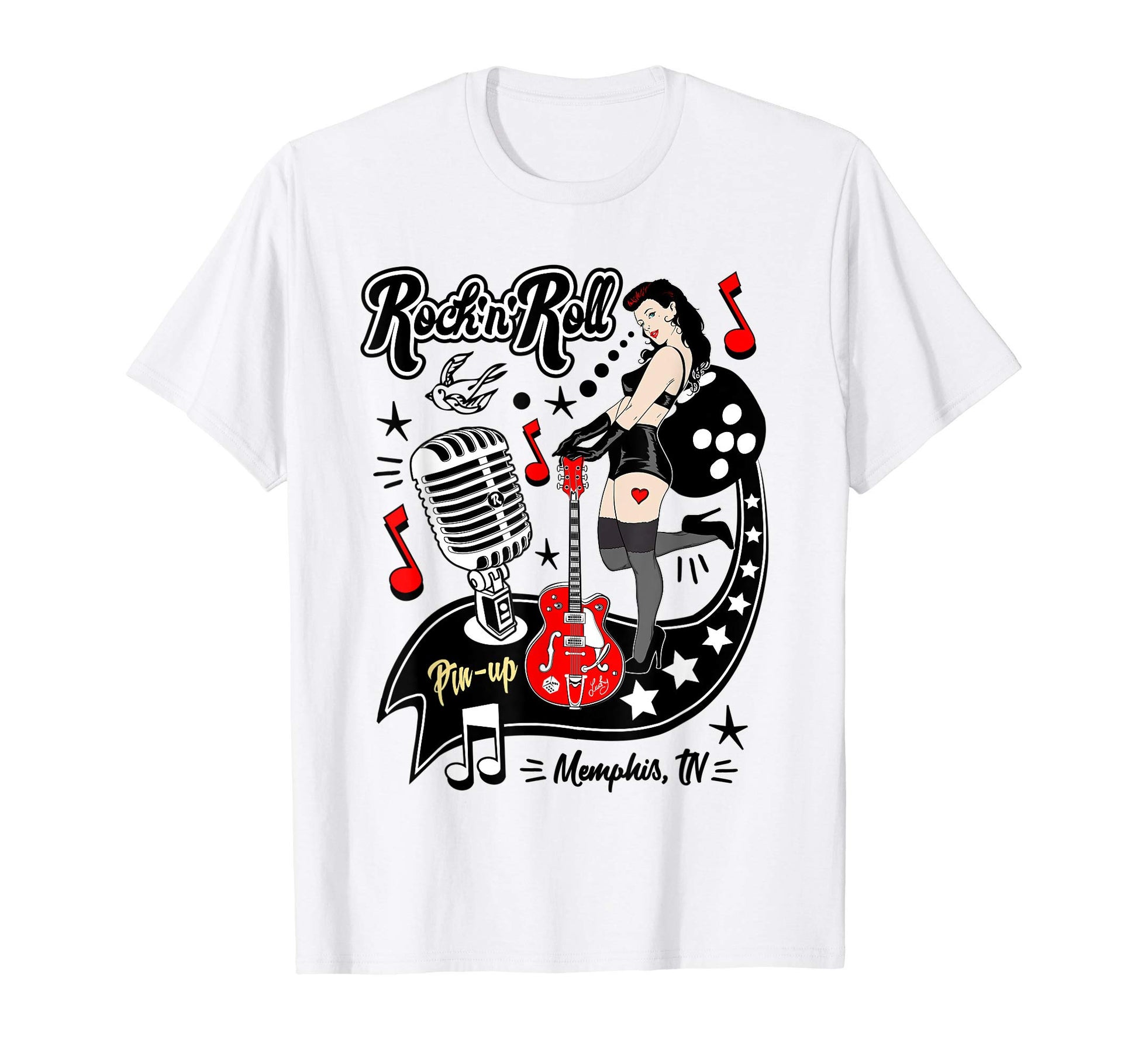 1950S Rockabilly 50S Sock Hop Doo Wop T-Shirt - Fun Novelty Design Unisex - T-Shirt, Sweatshirt, Hoodie