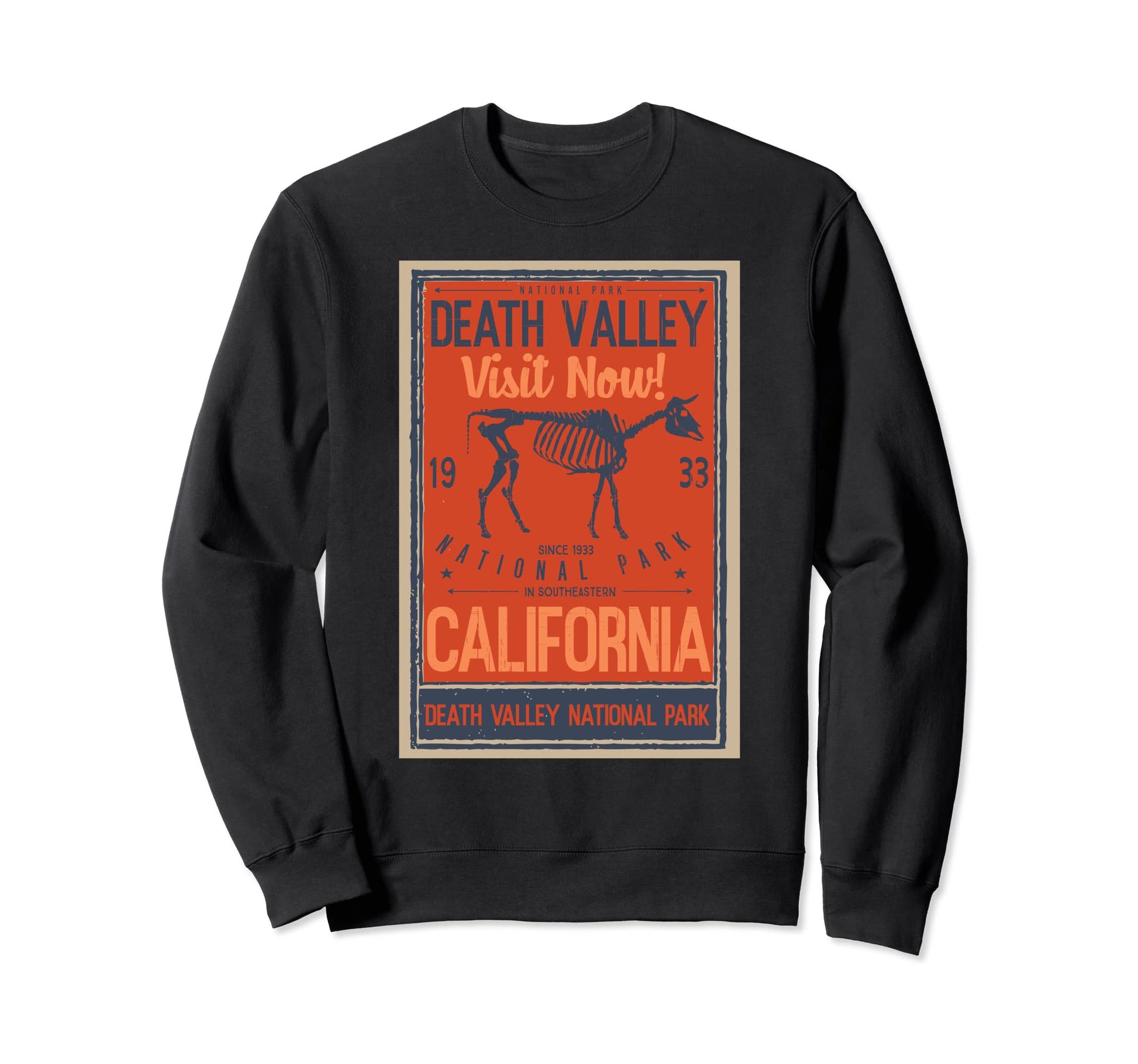Death Valley National Park Us California Sweatshirt - Graphic Print Unisex - T-Shirt, Sweatshirt, Hoodie