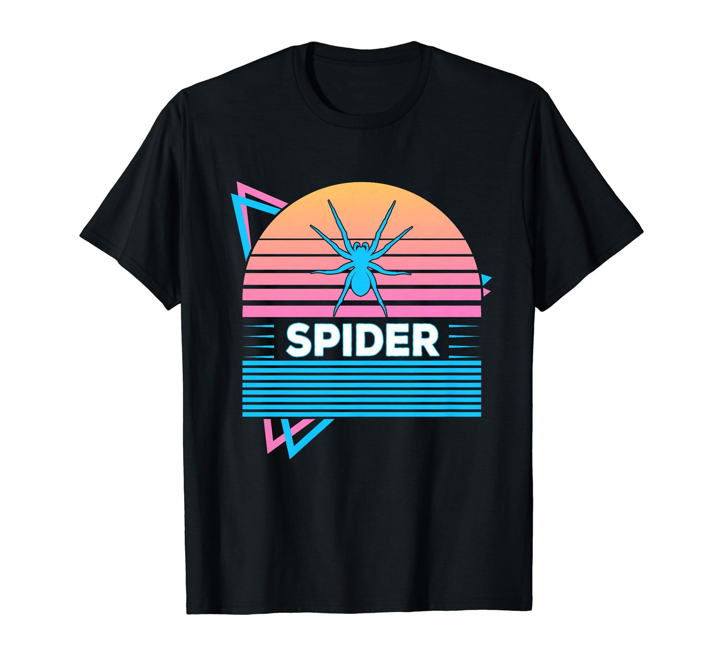 Spider Vaporwave Aesthetic T-Shirt - Trendy Graphic Unisex - T-Shirt, Sweatshirt, Hoodie