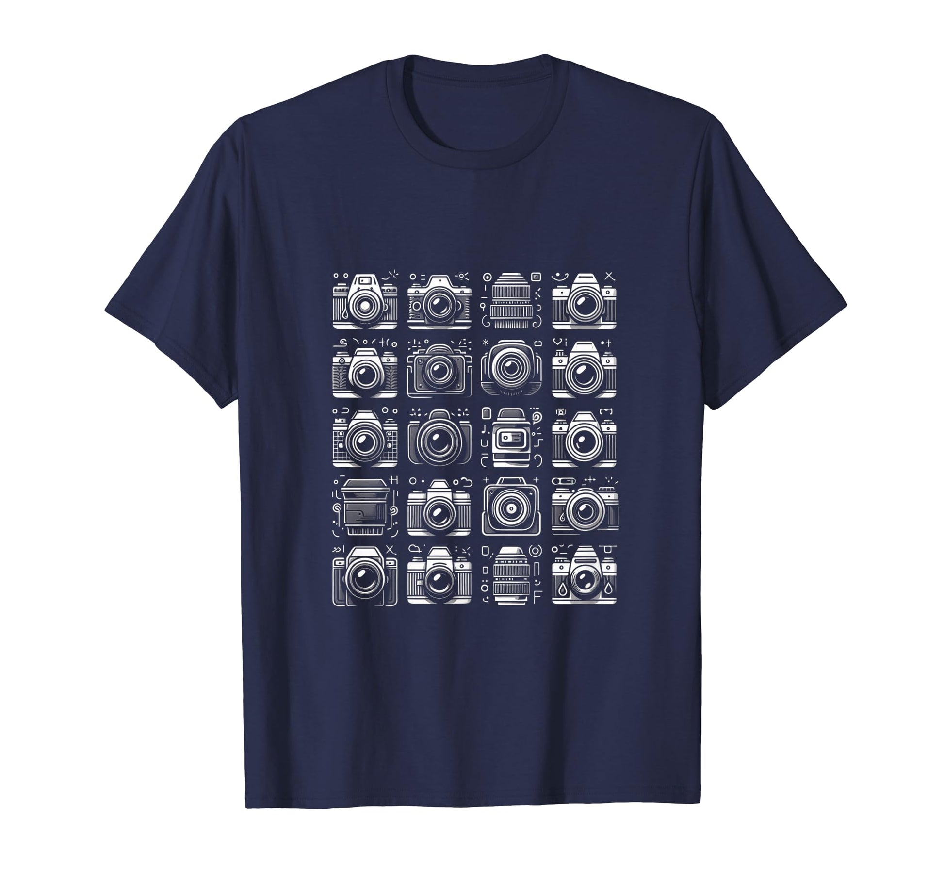 Funny Camera T-Shirt - Minimalist Print for Adults - T-Shirt, Sweatshirt, Hoodie