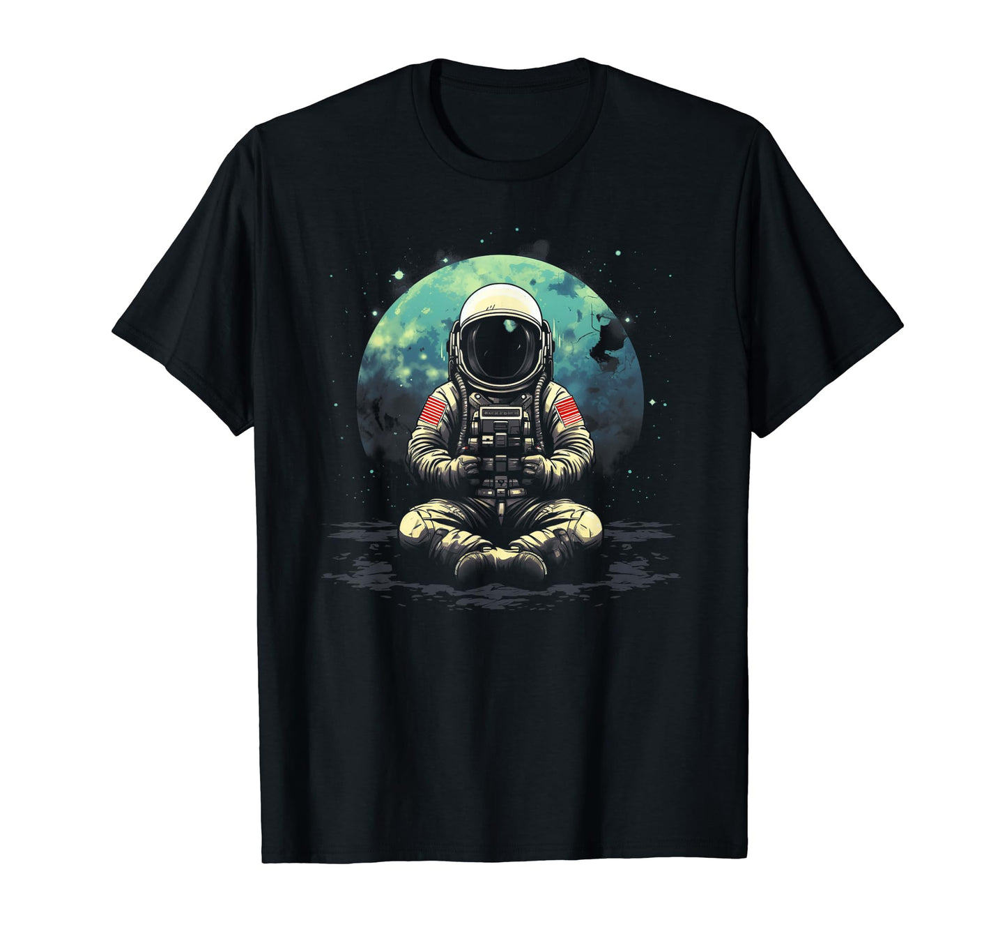 Astronaut Space Distressed 90S Grunge T-Shirt - Aesthetic Graphic Unisex - T-Shirt, Sweatshirt, Hoodie