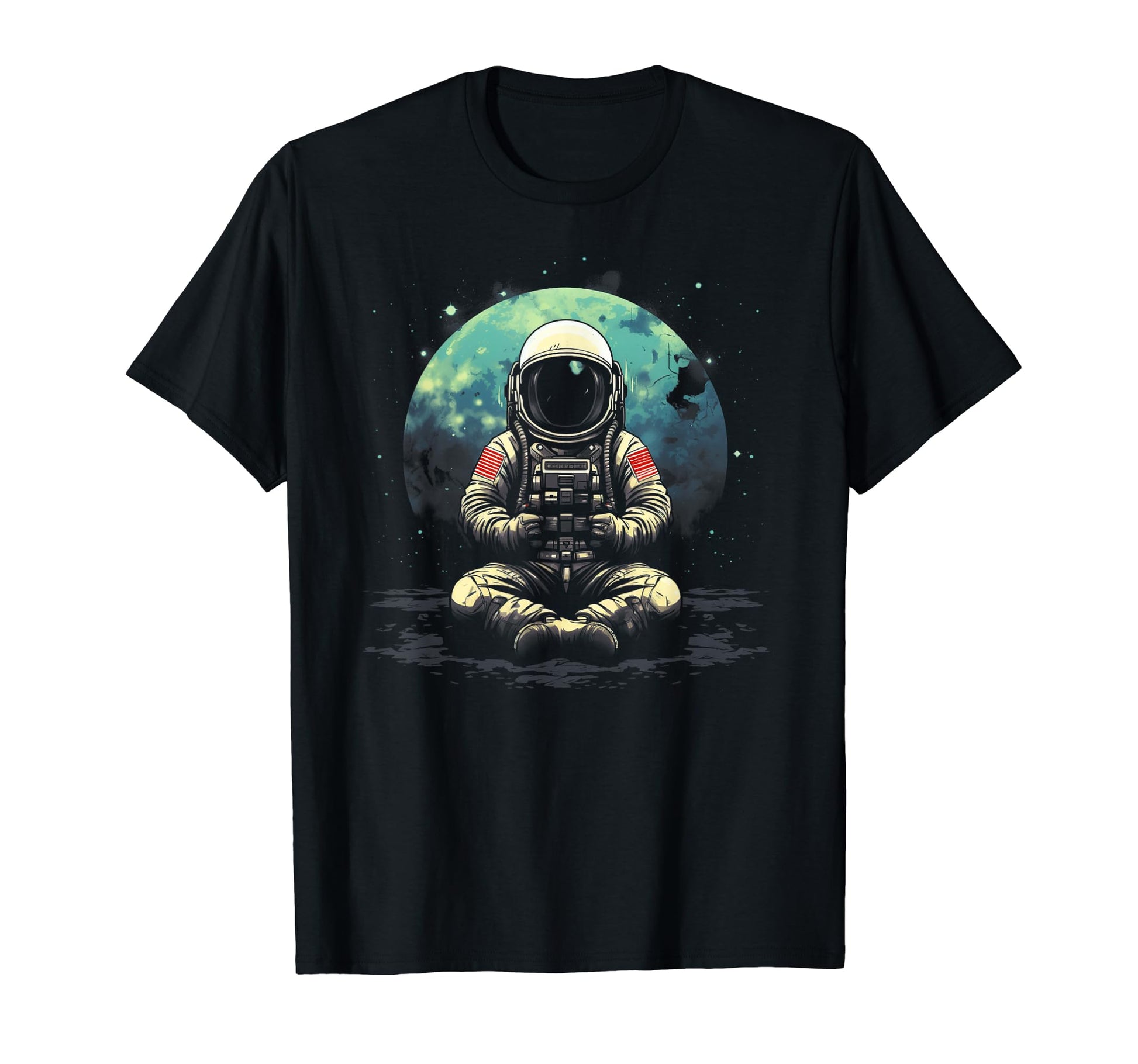 Astronaut Space Distressed 90S Grunge T-Shirt - Aesthetic Graphic Unisex - T-Shirt, Sweatshirt, Hoodie