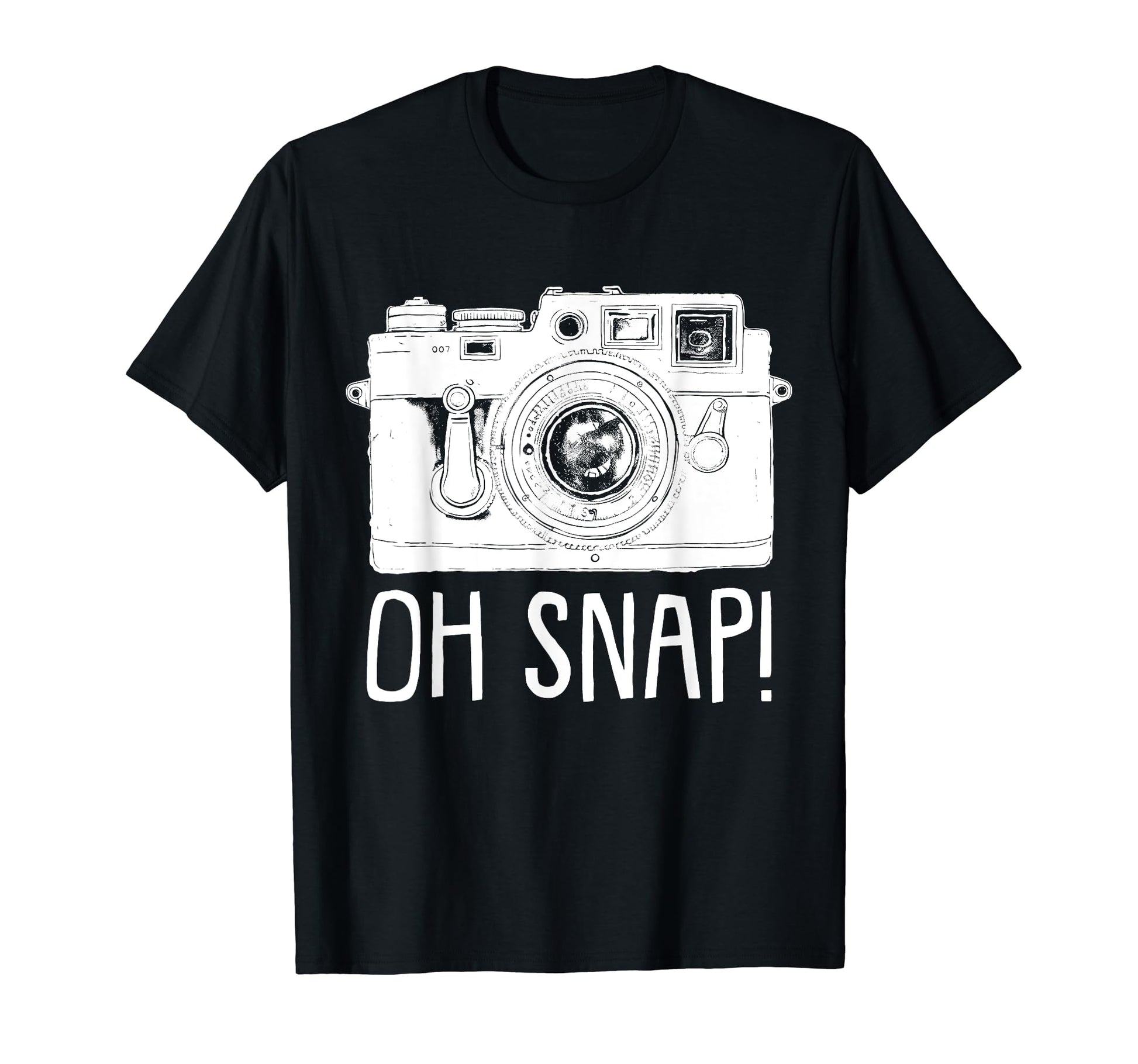 Photographer Camera Funny Photography T-Shirt - Minimalist Print Unisex - T-Shirt, Sweatshirt, Hoodie