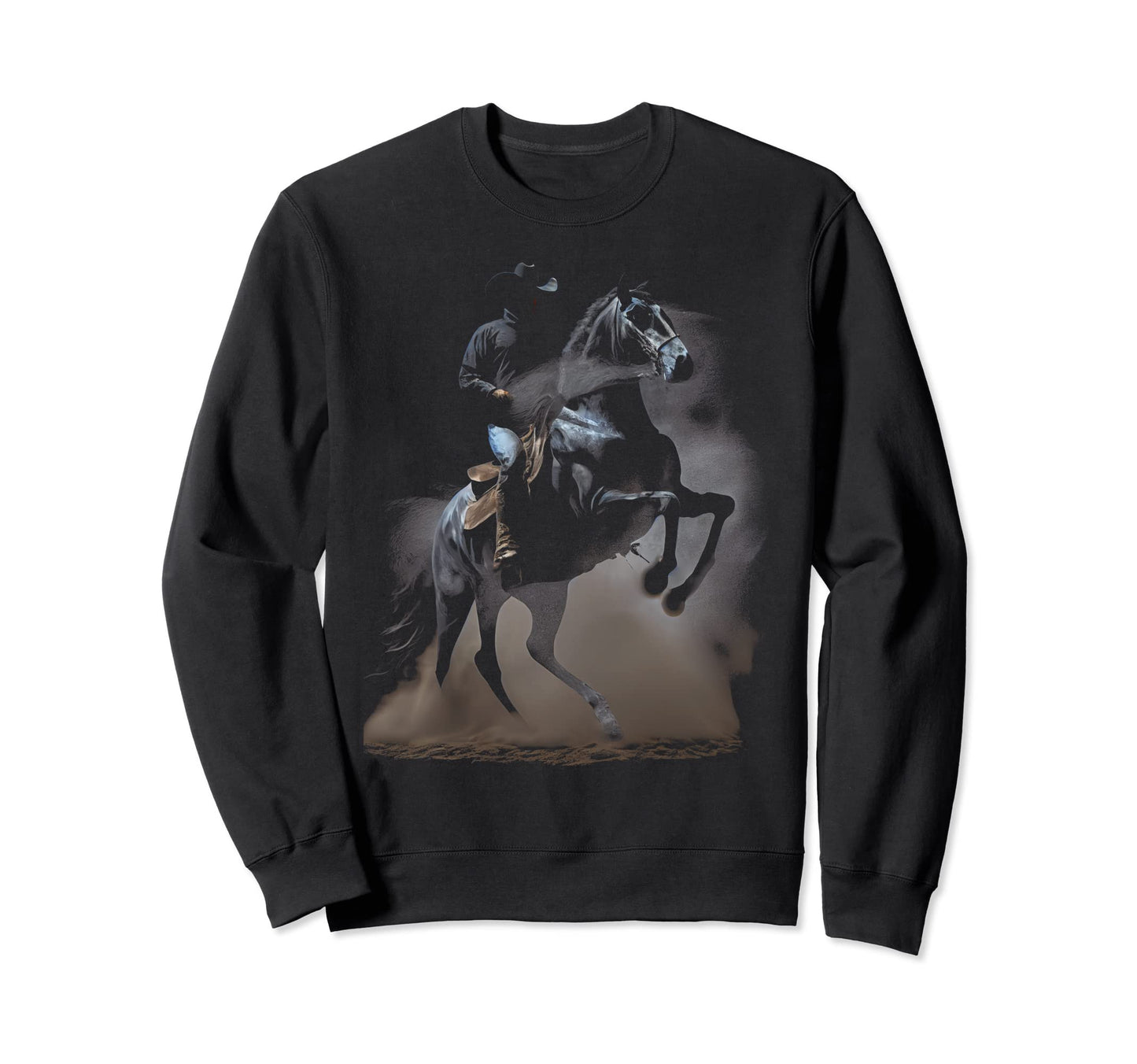 Cowboy Rodeo Cow Horse Yeehaw Sweatshirt - Streetwear Style Men Women - T-Shirt, Sweatshirt, Hoodie