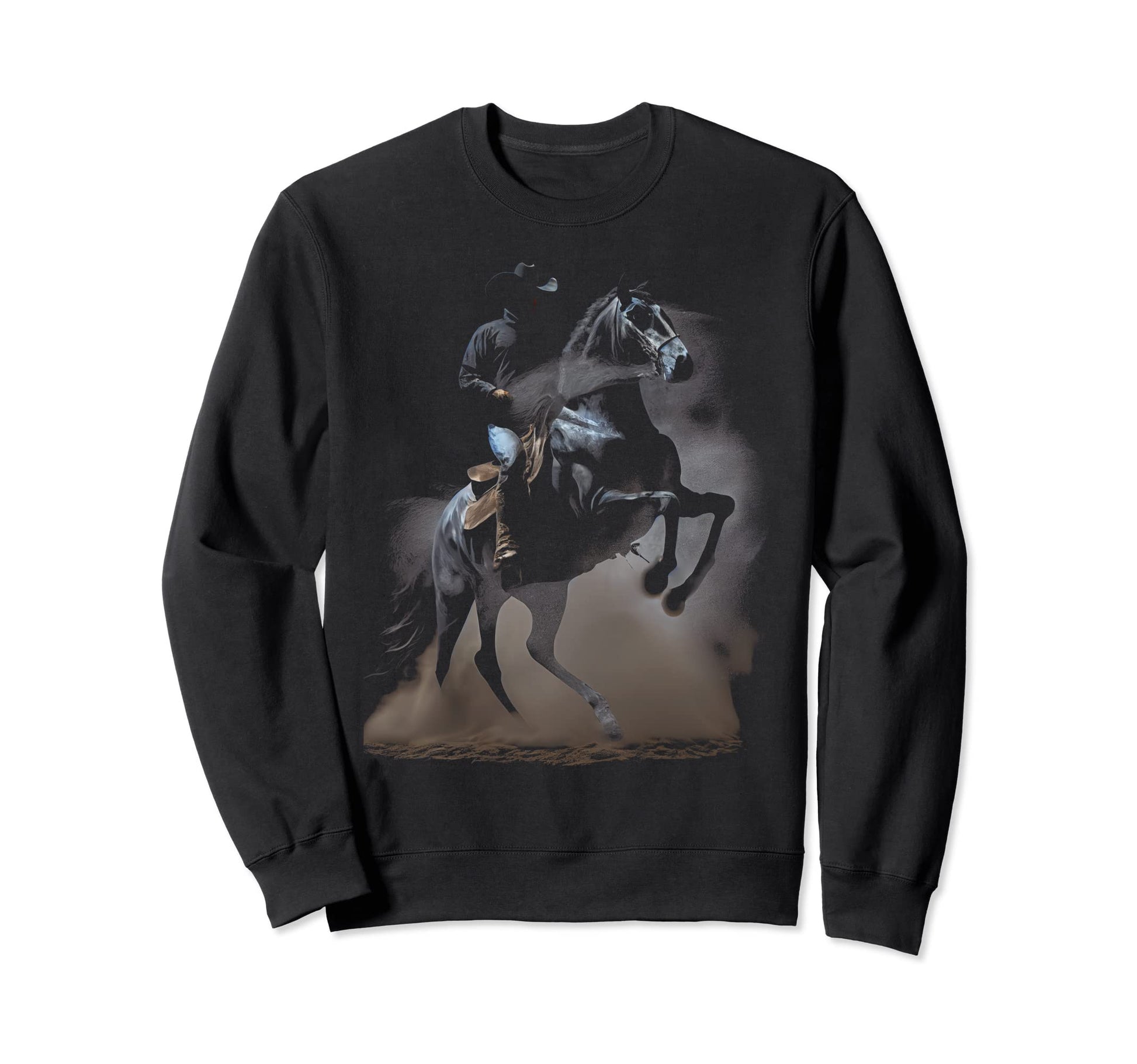 Cowboy Rodeo Cow Horse Yeehaw Sweatshirt - Streetwear Style Men Women - T-Shirt, Sweatshirt, Hoodie