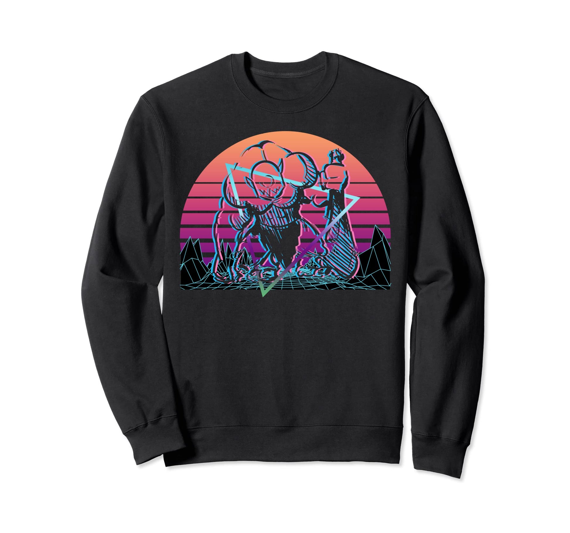 Cyclop Ancient Greek Mythology Sweatshirt - Minimalist Print for Adults - T-Shirt, Sweatshirt, Hoodie