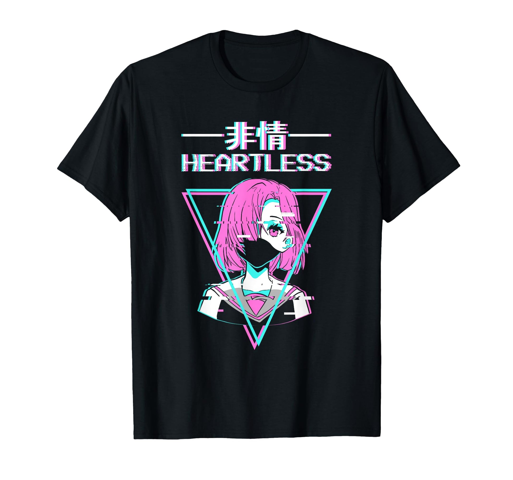 Sad Anime Japanese Vaporwave T-Shirt - Casual Everyday Wear Unisex - T-Shirt, Sweatshirt, Hoodie