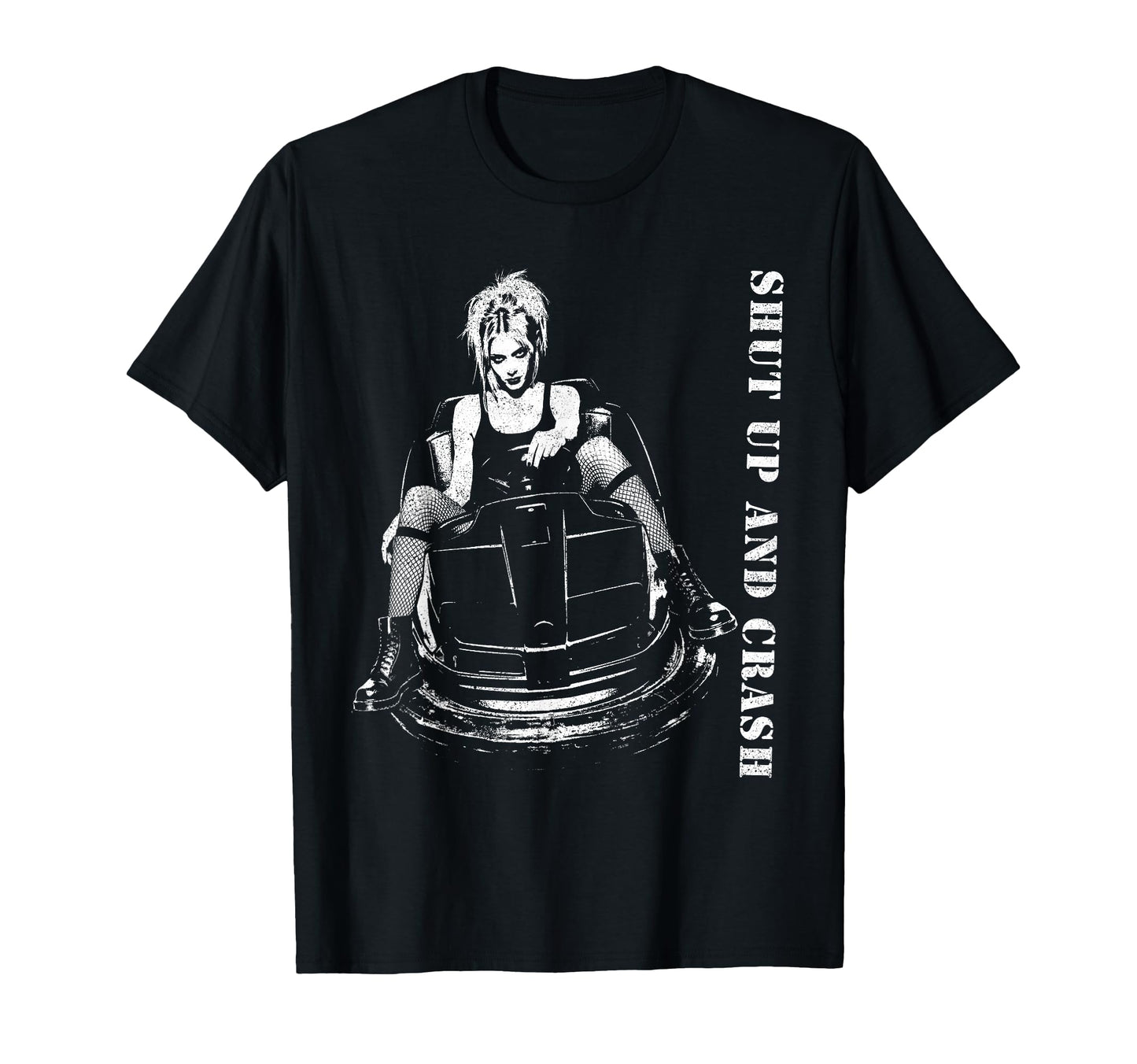 Punk Shut Up 90S Urban Grunge T-Shirt - Streetwear Style for Adults - T-Shirt, Sweatshirt, Hoodie
