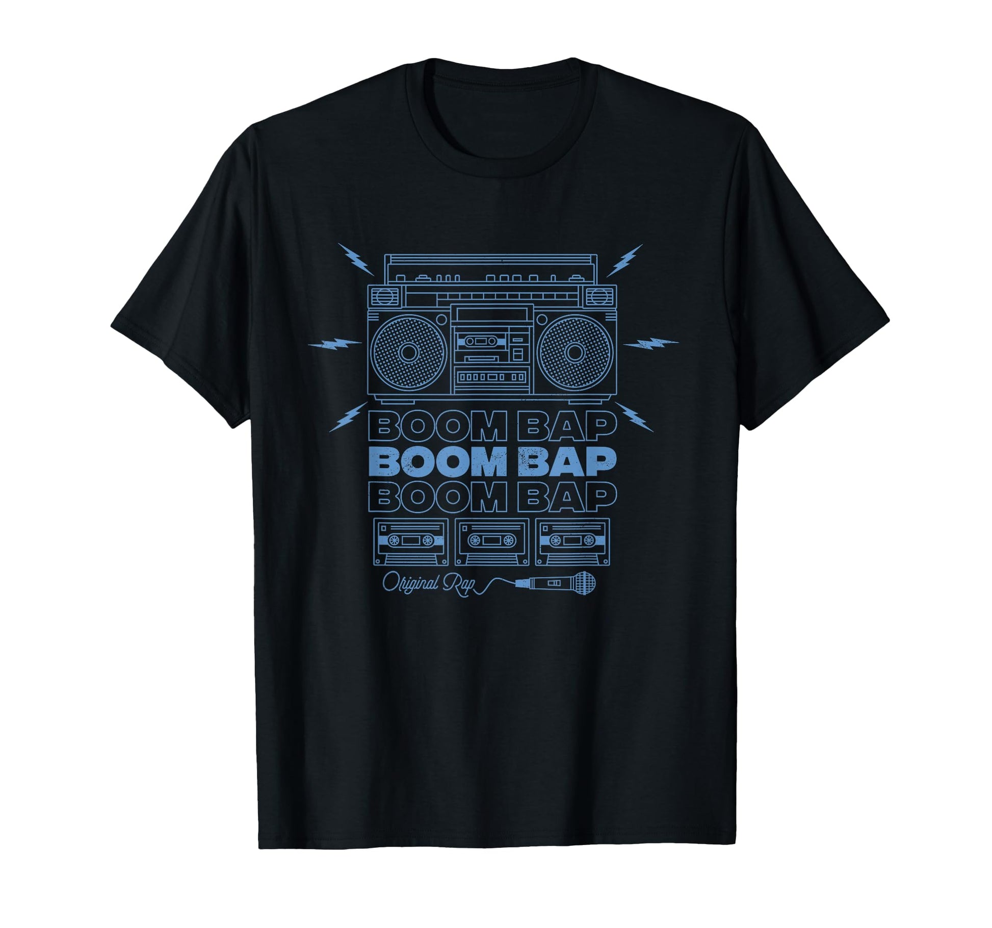 Old School Rap Ghetto Blaster T-Shirt - Streetwear Style Unisex - T-Shirt, Sweatshirt, Hoodie