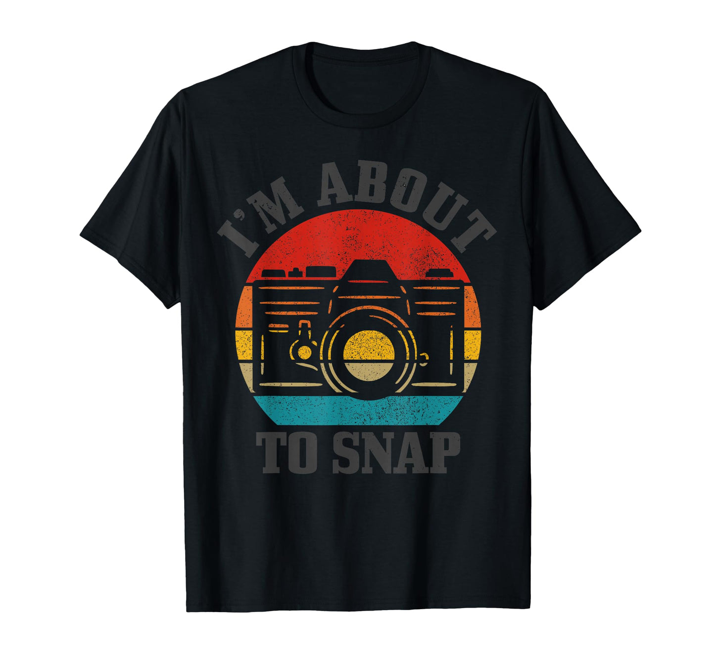 Photographer Gift Camera Funny T-Shirt - Minimalist Print Unisex - T-Shirt, Sweatshirt, Hoodie