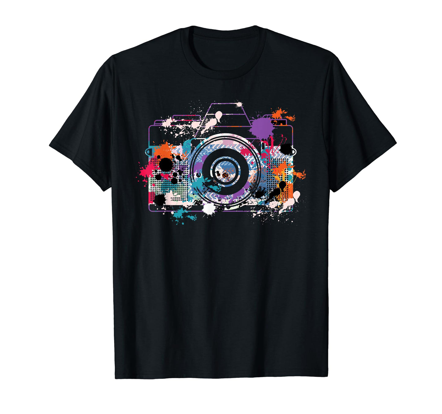 Birthday Photography Camera Smile T-Shirt - Unique Graphic for Adults - T-Shirt, Sweatshirt, Hoodie