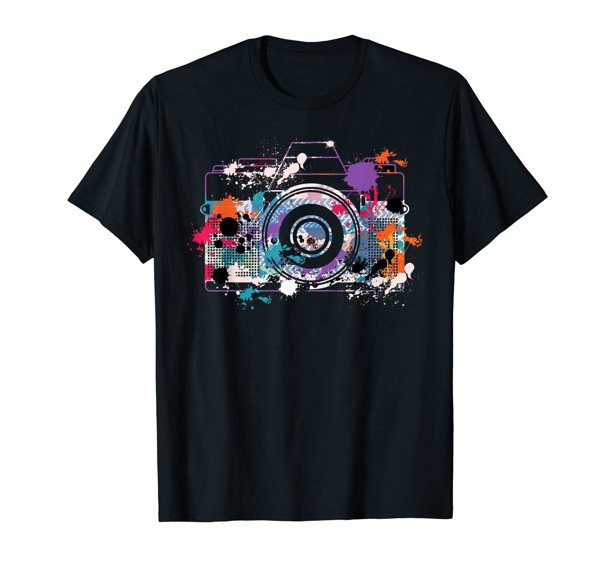 Birthday Photography Camera Smile T-Shirt - Unique Graphic for Adults - T-Shirt, Sweatshirt, Hoodie