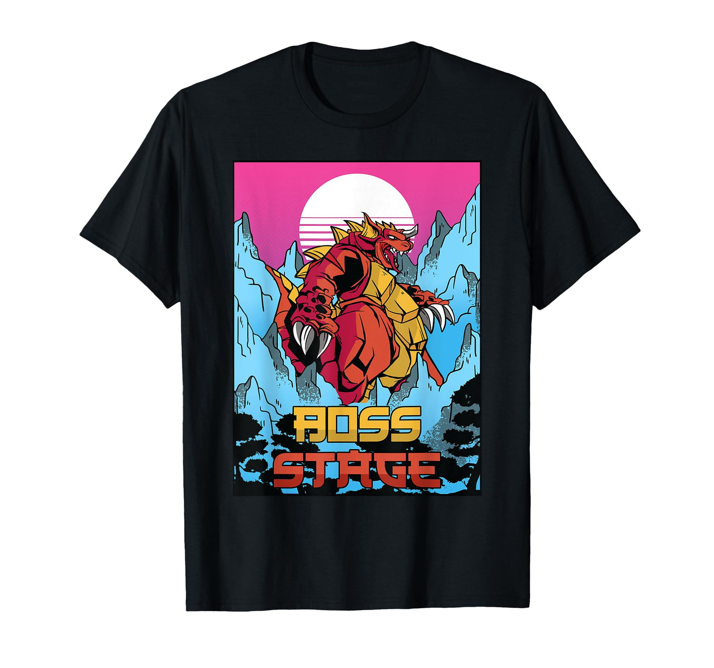 Japanese Aesthetic Boss Stage Otaku T-Shirt - Trendy Graphic for Adults - T-Shirt, Sweatshirt, Hoodie