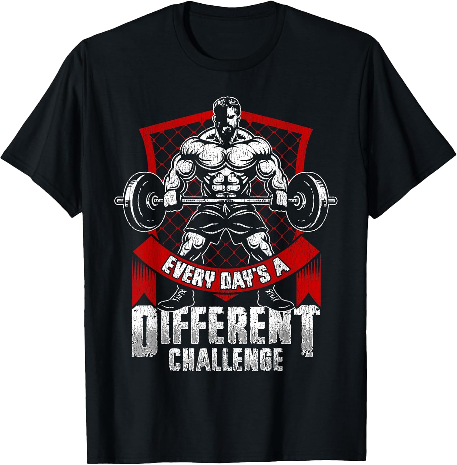 Weightlifting Barbell Motivational Fitness Apparel - Adult & Kids T-Shirts, Sweatshirts & Hoodies apparel design preview 1