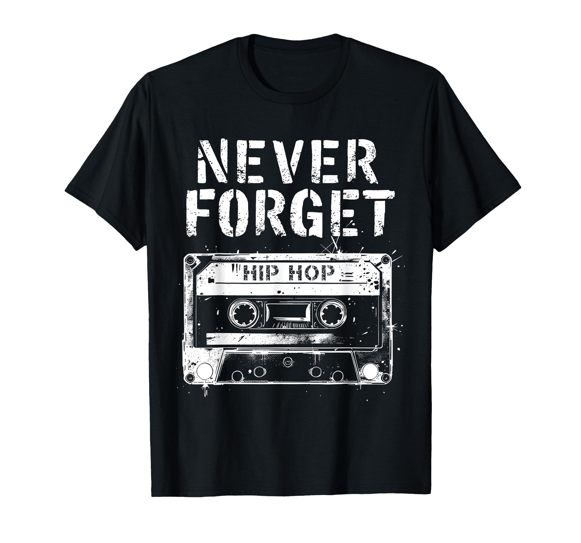 Cassette Tape Hip Hop Music 90S T-Shirt - Casual Everyday Wear Men Women - T-Shirt, Sweatshirt, Hoodie