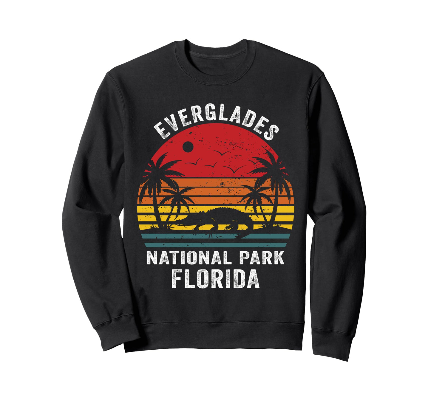 Everglades National Park Sweatshirt - Fun Novelty Design Men Women - T-Shirt, Sweatshirt, Hoodie