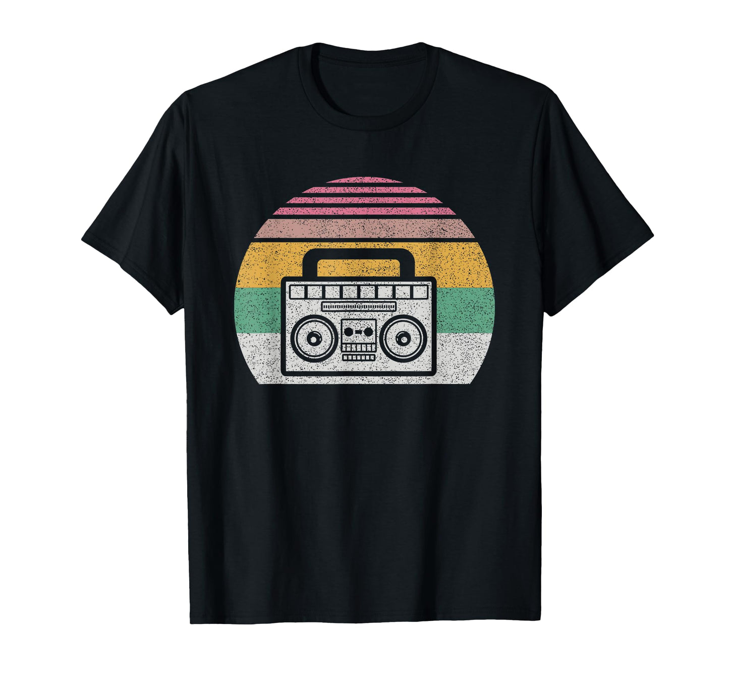 Boombox 80S 90S Music T-Shirt - Unique Graphic for Adults - T-Shirt, Sweatshirt, Hoodie