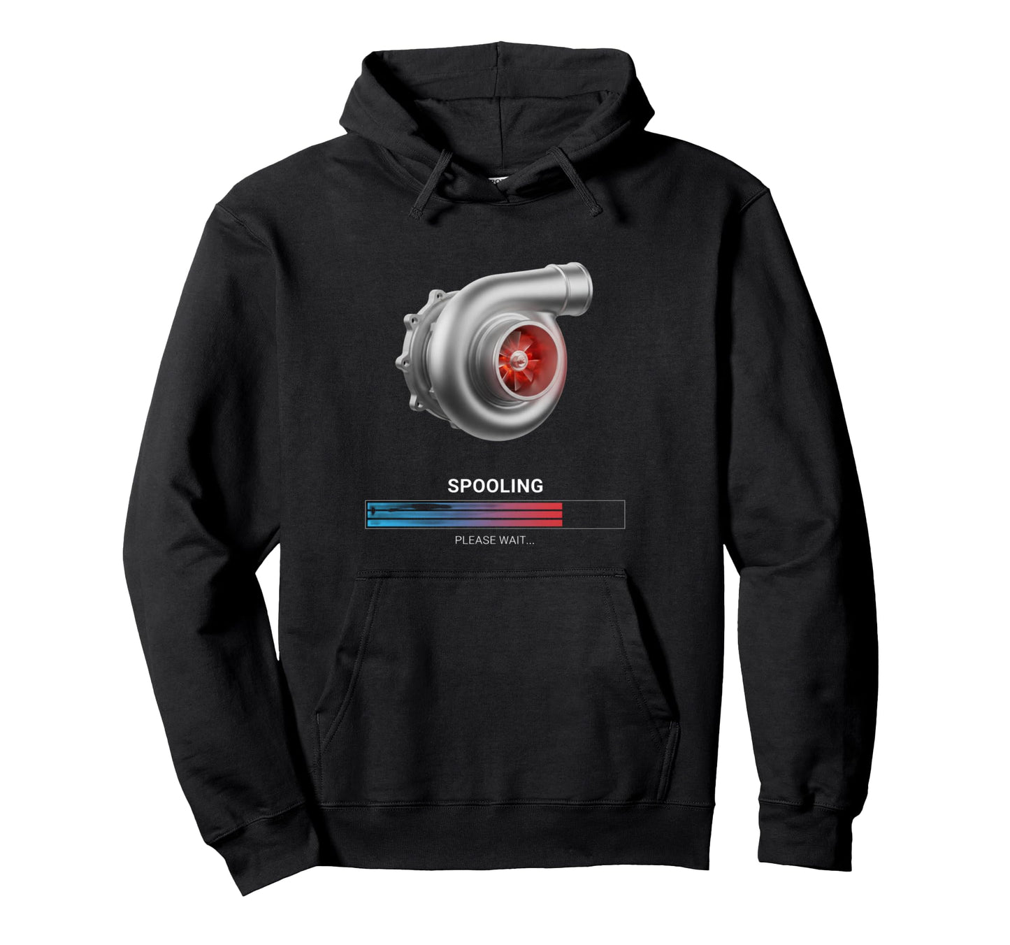 Turbocharger Spooling Please Wait Turo Car Hoodie - Graphic Print Unisex - T-Shirt, Sweatshirt, Hoodie