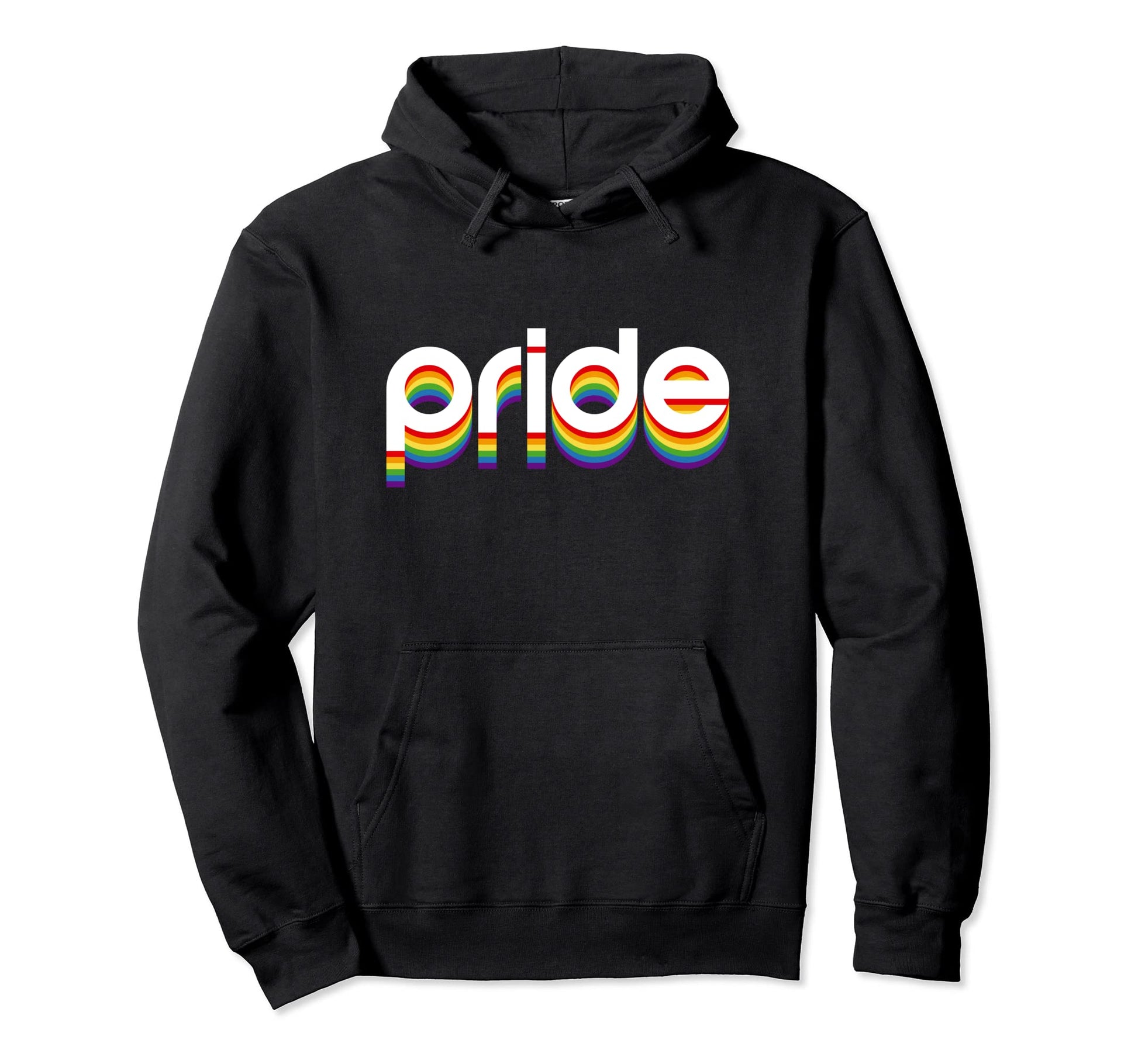 Rainbow Pride Lgbt Gay Hoodie - Streetwear Style for Adults - T-Shirt, Sweatshirt, Hoodie