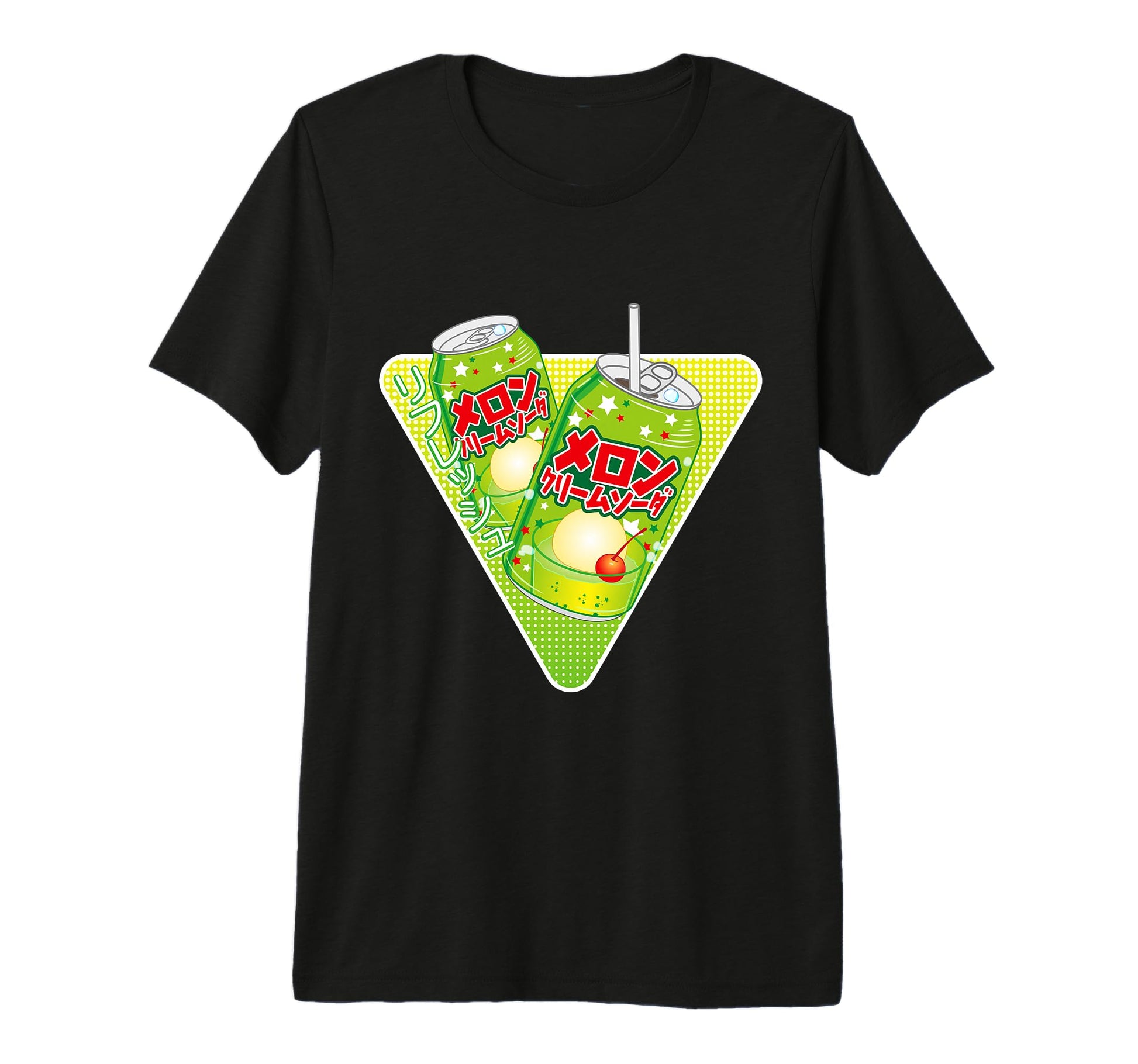 Kawaii Melon Soda Vaporwave Aesthetic T-Shirt - Novelty Apparel Men Women - T-Shirt, Sweatshirt, Hoodie