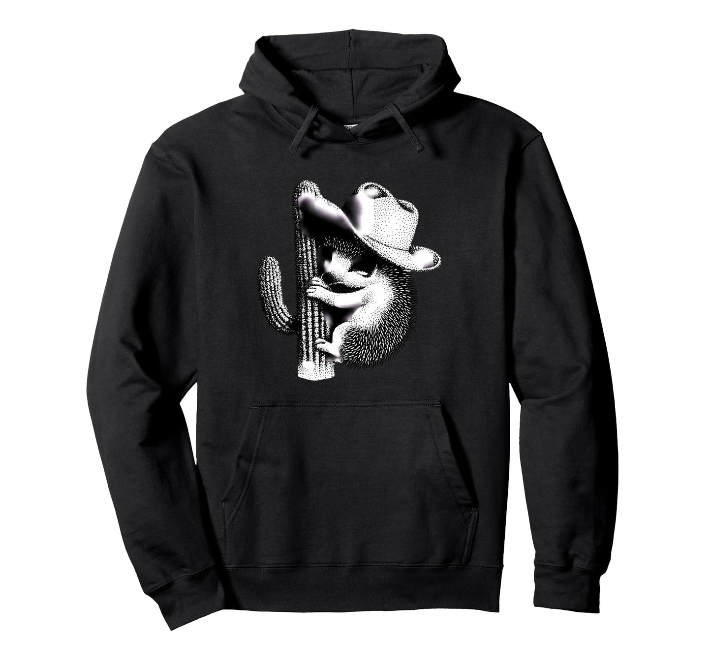 Country Cowboy Hedgehog Rodeo Cowgirl Hoodie - Novelty Apparel Men Women - T-Shirt, Sweatshirt, Hoodie