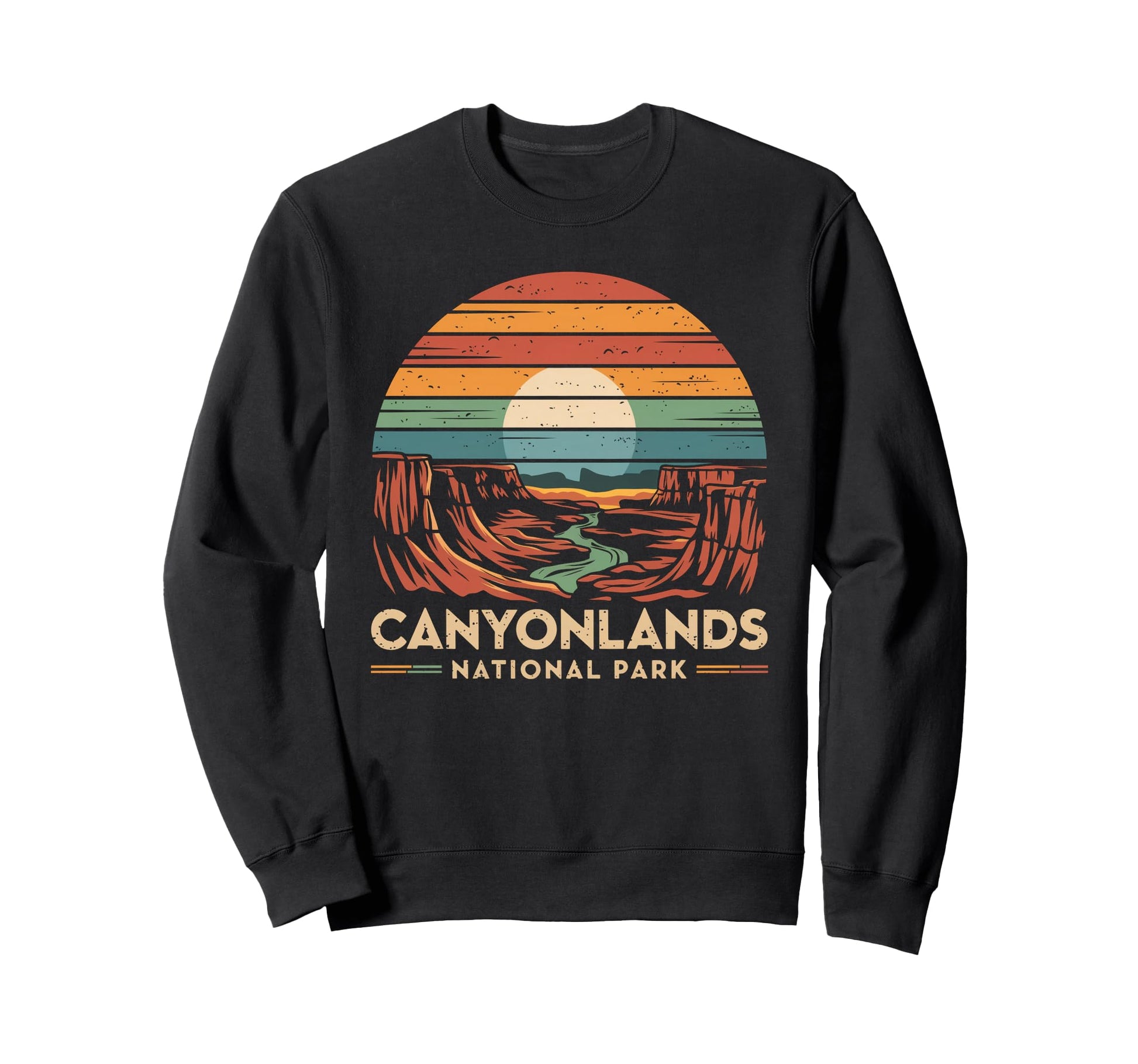 Canyonlands National Park Utah Hiking Sweatshirt - Graphic Print Men Women - T-Shirt, Sweatshirt, Hoodie