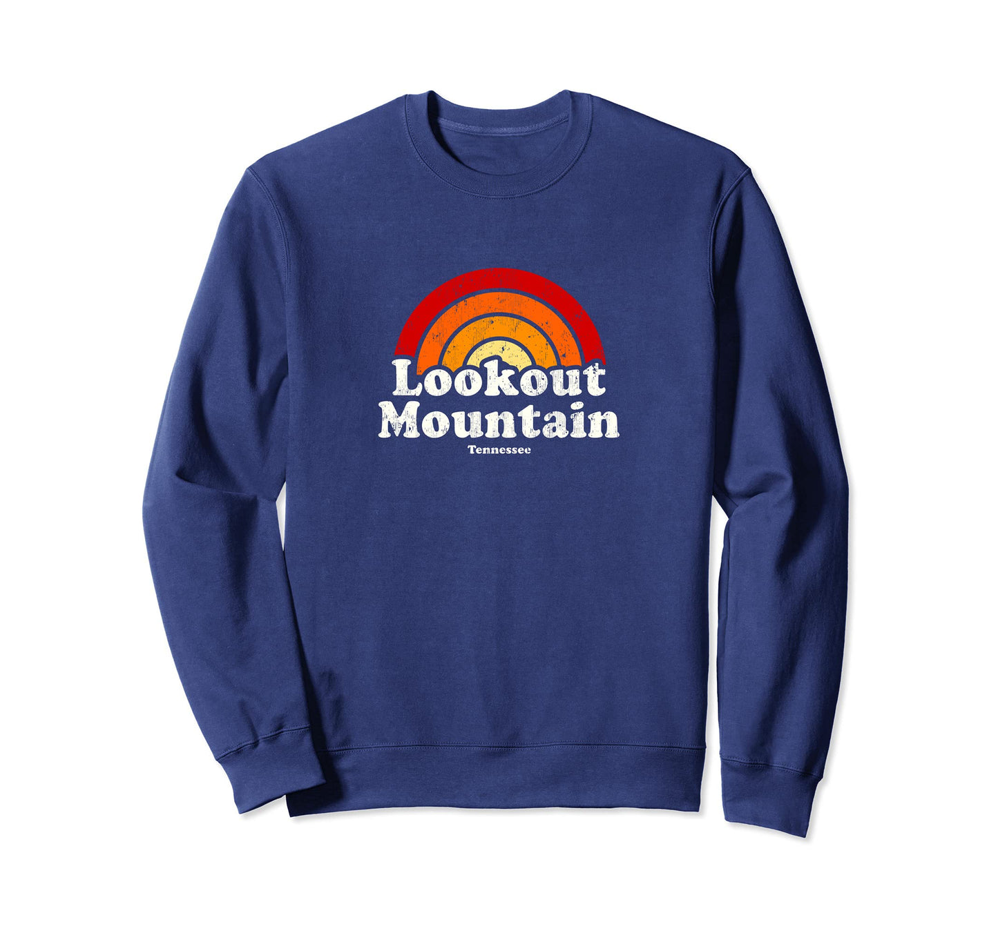 Lookout Mountain Tennessee Tn 70S Sweatshirt - Fun Novelty Design Unisex - T-Shirt, Sweatshirt, Hoodie
