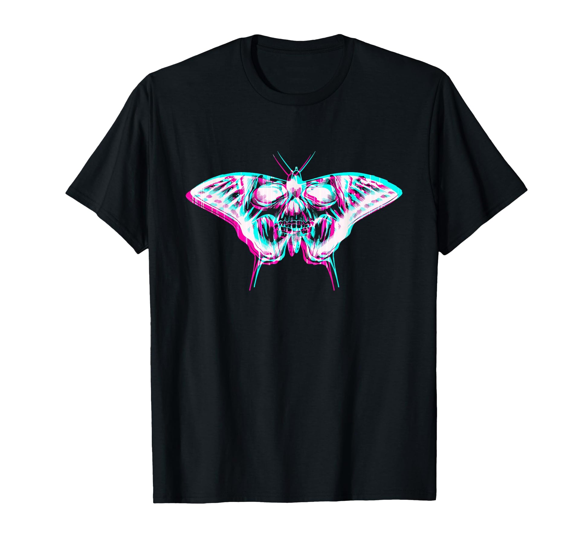 Aesthetic Pastel Goth Butterfly T-Shirt - Casual Everyday Wear Unisex - T-Shirt, Sweatshirt, Hoodie