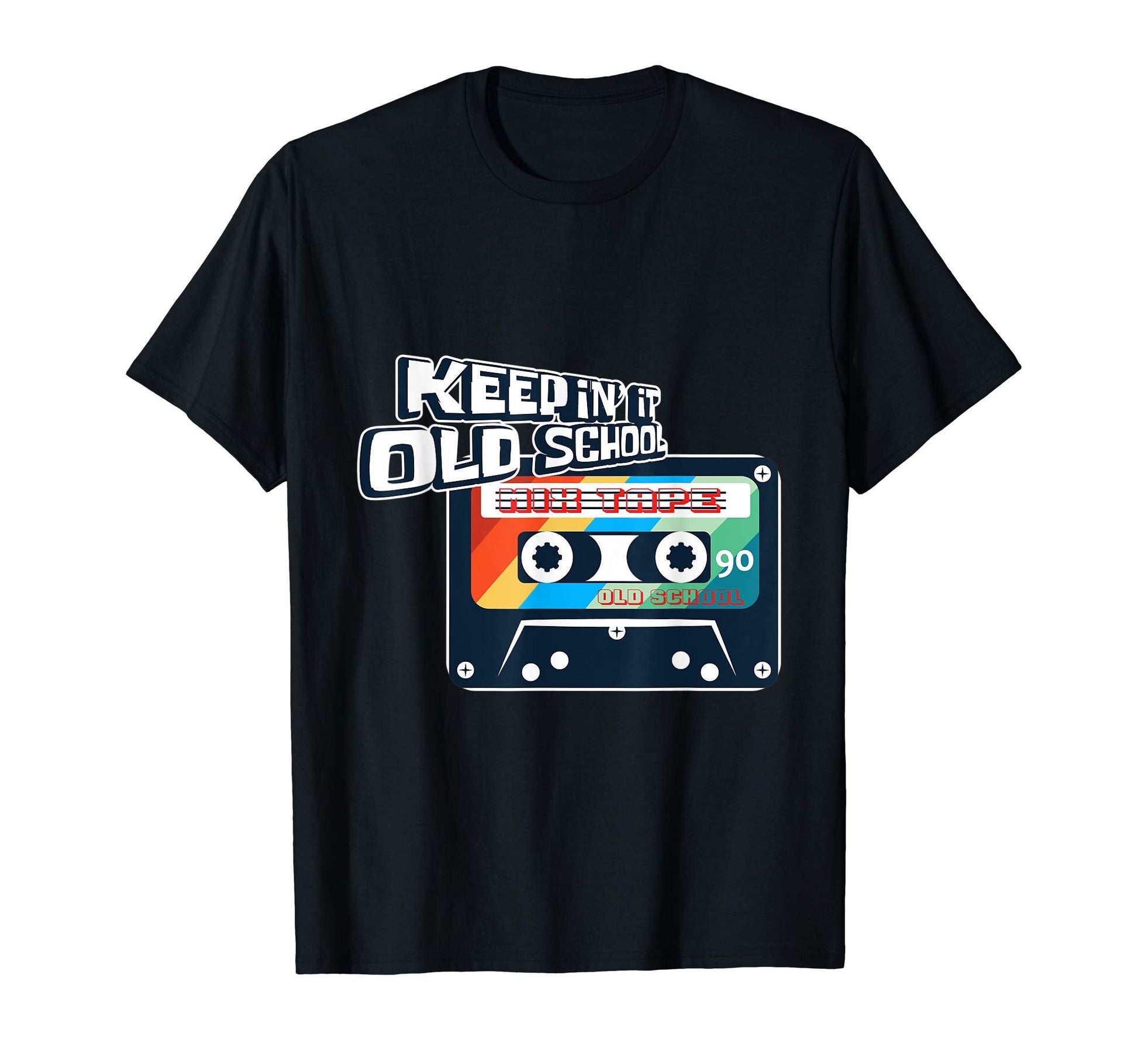 Keepin It Oldschool Rapper Hip Hop Fan T-Shirt - Unique Graphic Unisex - T-Shirt, Sweatshirt, Hoodie