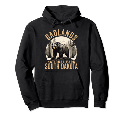 Badlands National Park South Dakota Mom Hoodie - Unique Graphic for Adults - T-Shirt, Sweatshirt, Hoodie