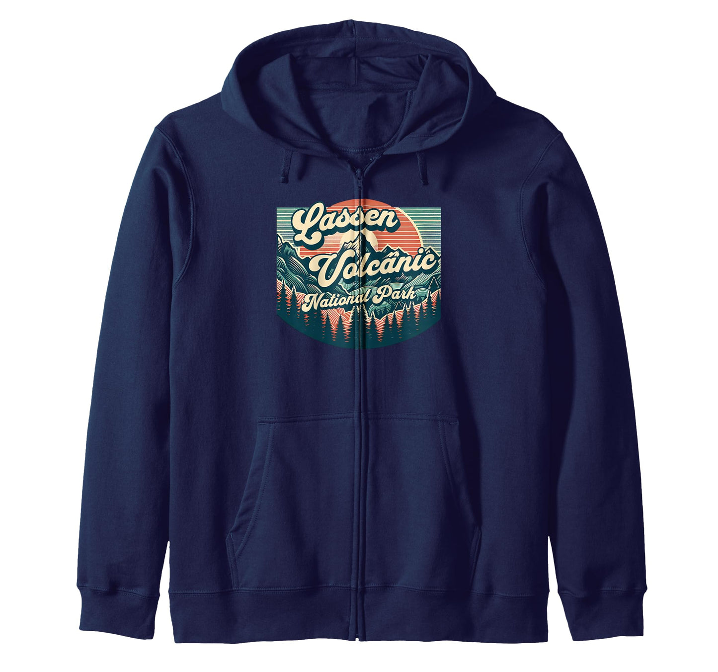 Lassen Volcanic National Park Hoodie - Aesthetic Graphic Men Women - T-Shirt, Sweatshirt, Hoodie