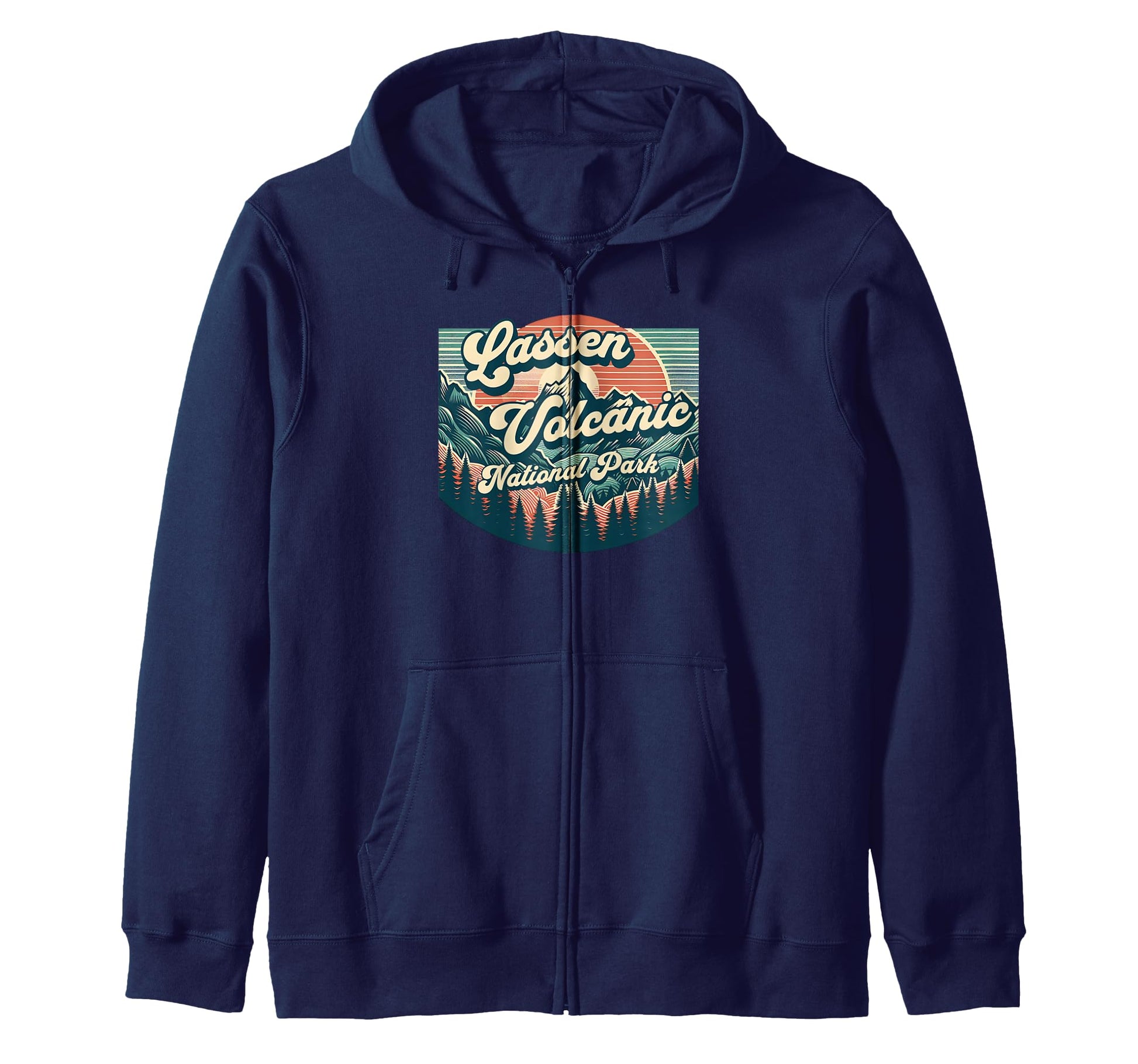 Lassen Volcanic National Park Hoodie - Aesthetic Graphic Men Women - T-Shirt, Sweatshirt, Hoodie