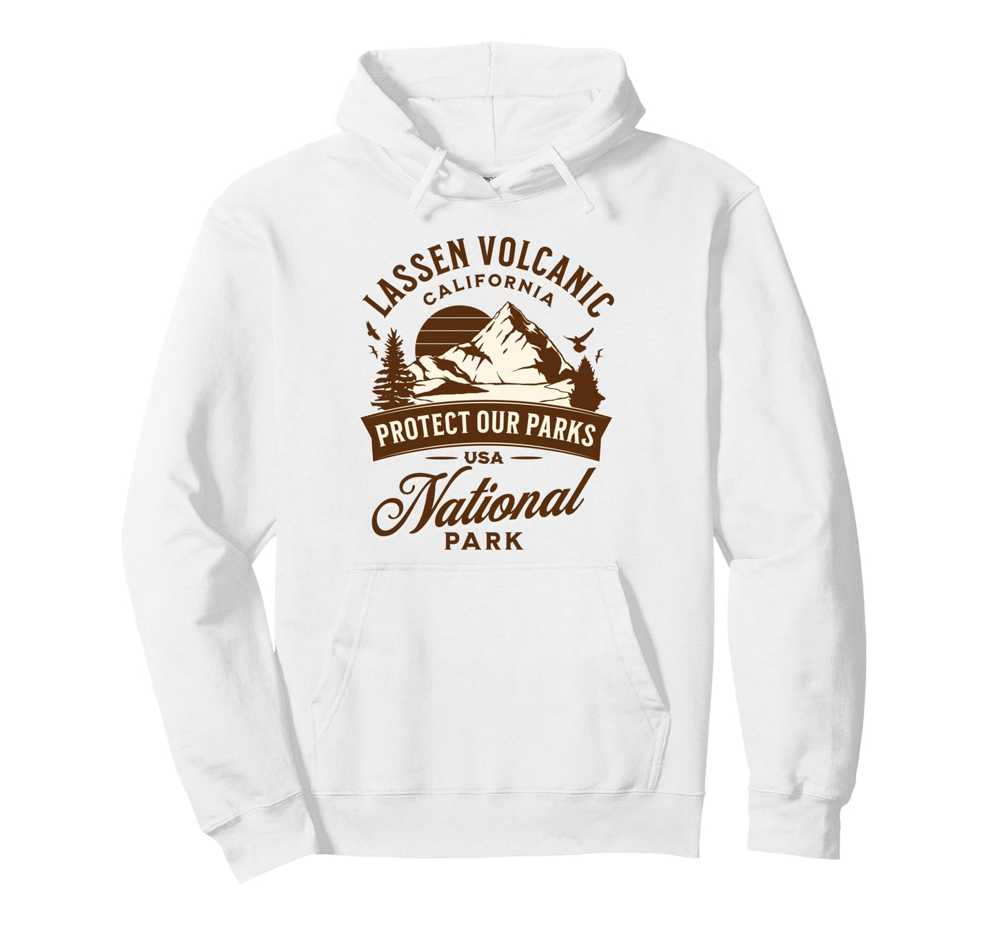 Lassen Volcanic National Park Sweatshirt - Graphic Print for Adults - T-Shirt, Sweatshirt, Hoodie