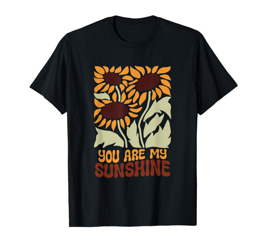 Boho Minimalistic You Are My Sunshine T-Shirt - Trendy Graphic for Adults - T-Shirt, Sweatshirt, Hoodie