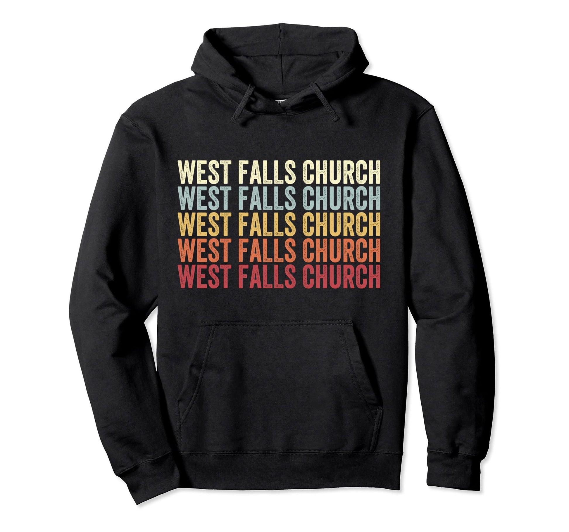 West Falls Church Virginia West Falls Hoodie - Casual Everyday Wear Unisex - T-Shirt, Sweatshirt, Hoodie