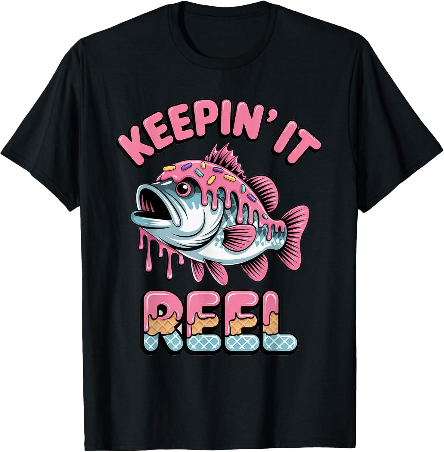 Bass Fish Gifts Little Boys Girls - Adult & Kids T-Shirts, Sweatshirts & Hoodies apparel design preview 1