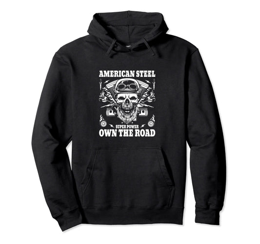 Bad Dad Motorcycle Lover Motorcycle Fathers Hoodie - Trendy Graphic Unisex - T-Shirt, Sweatshirt, Hoodie