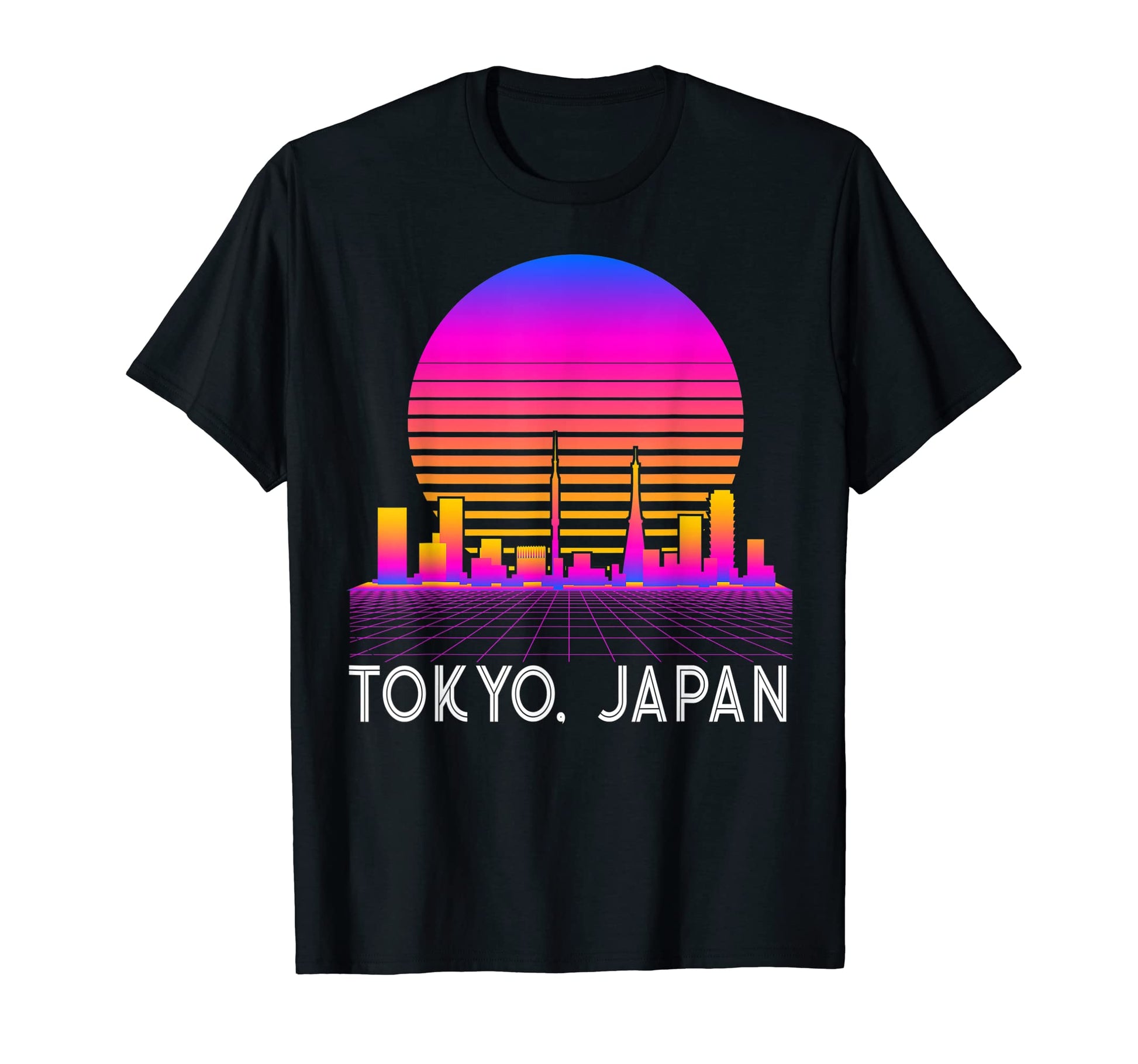 Tokyo Japan Vaporwave Aesthetic T-Shirt - Aesthetic Graphic for Adults - T-Shirt, Sweatshirt, Hoodie